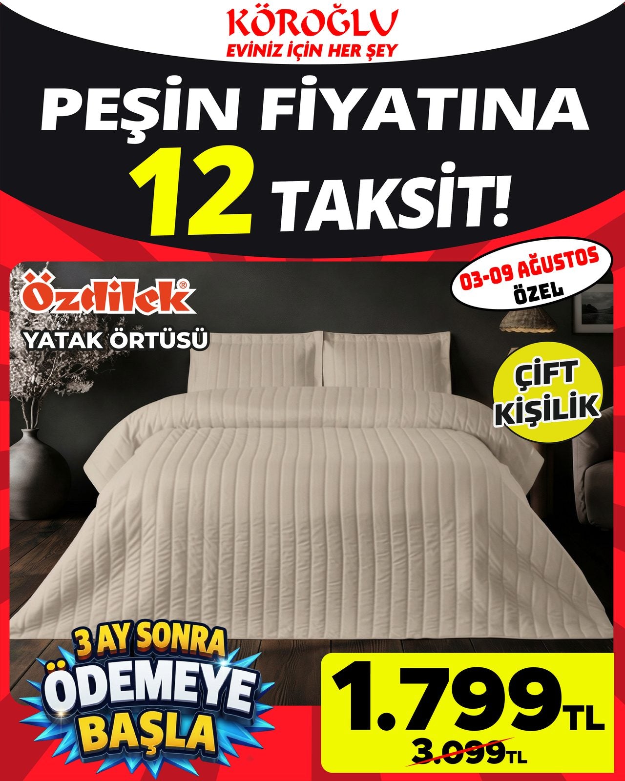Özdilek Yatak Örtüsü Main image