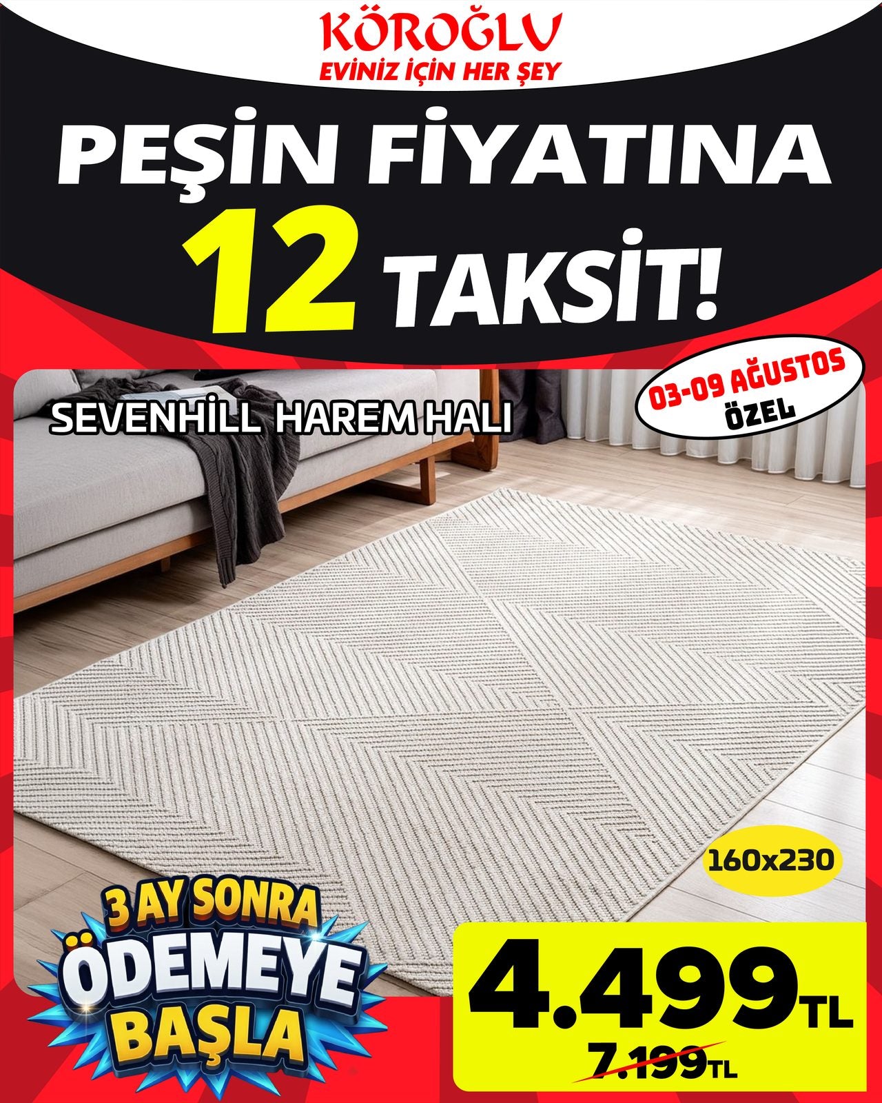 Sevenhill Harem Halı