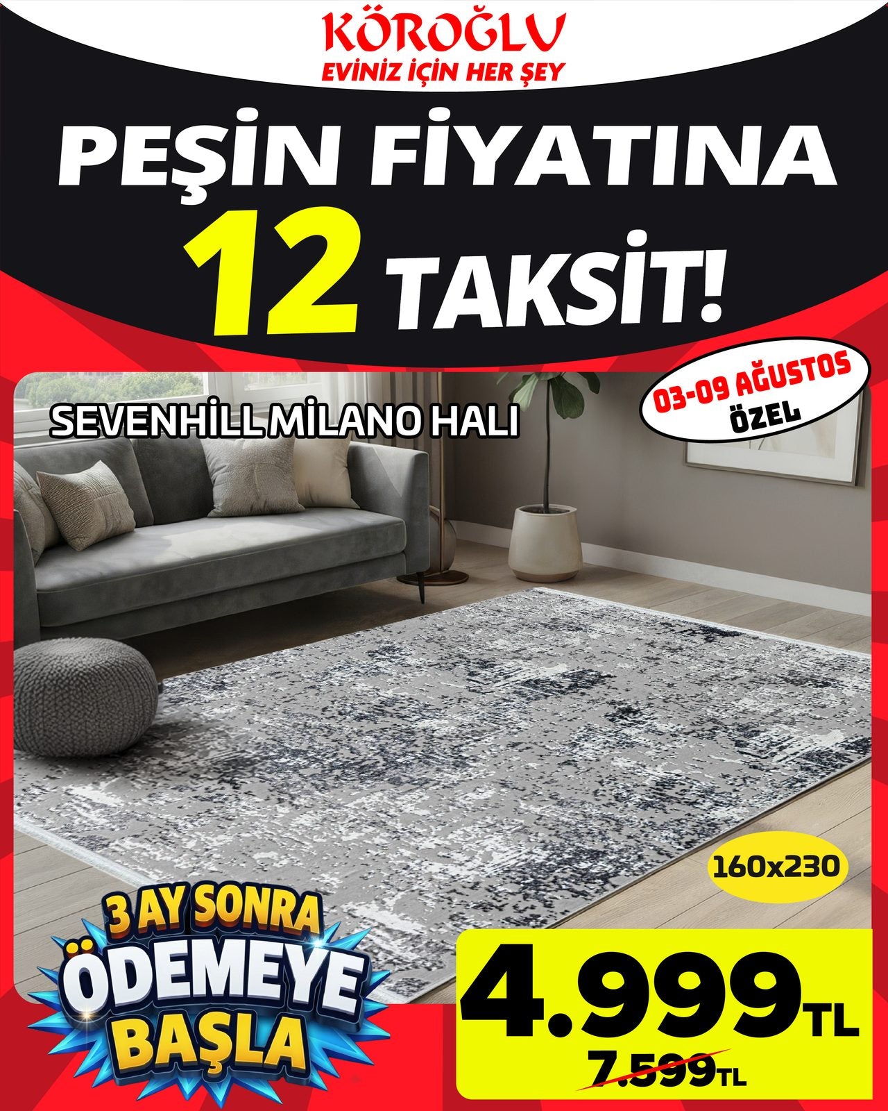 Sevenhill Milano Halı