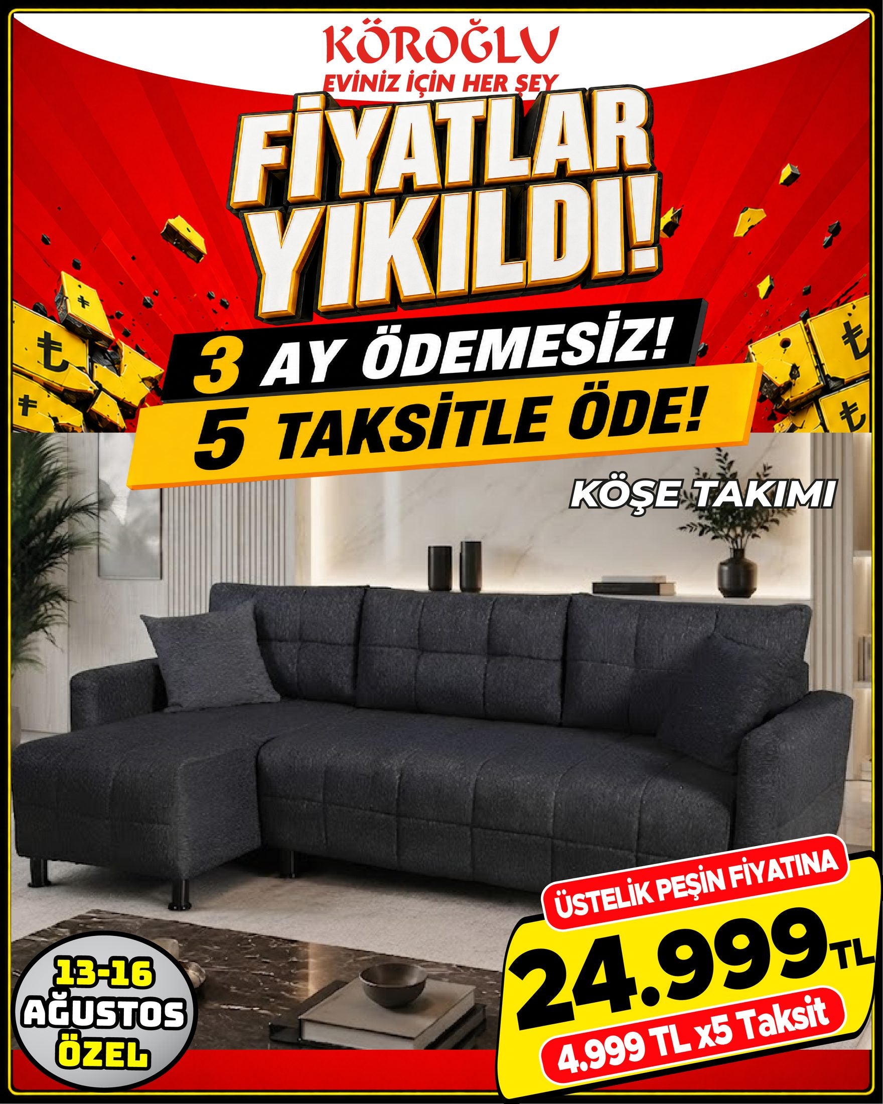 Yatak Baza Başlık Tam Set 150x200