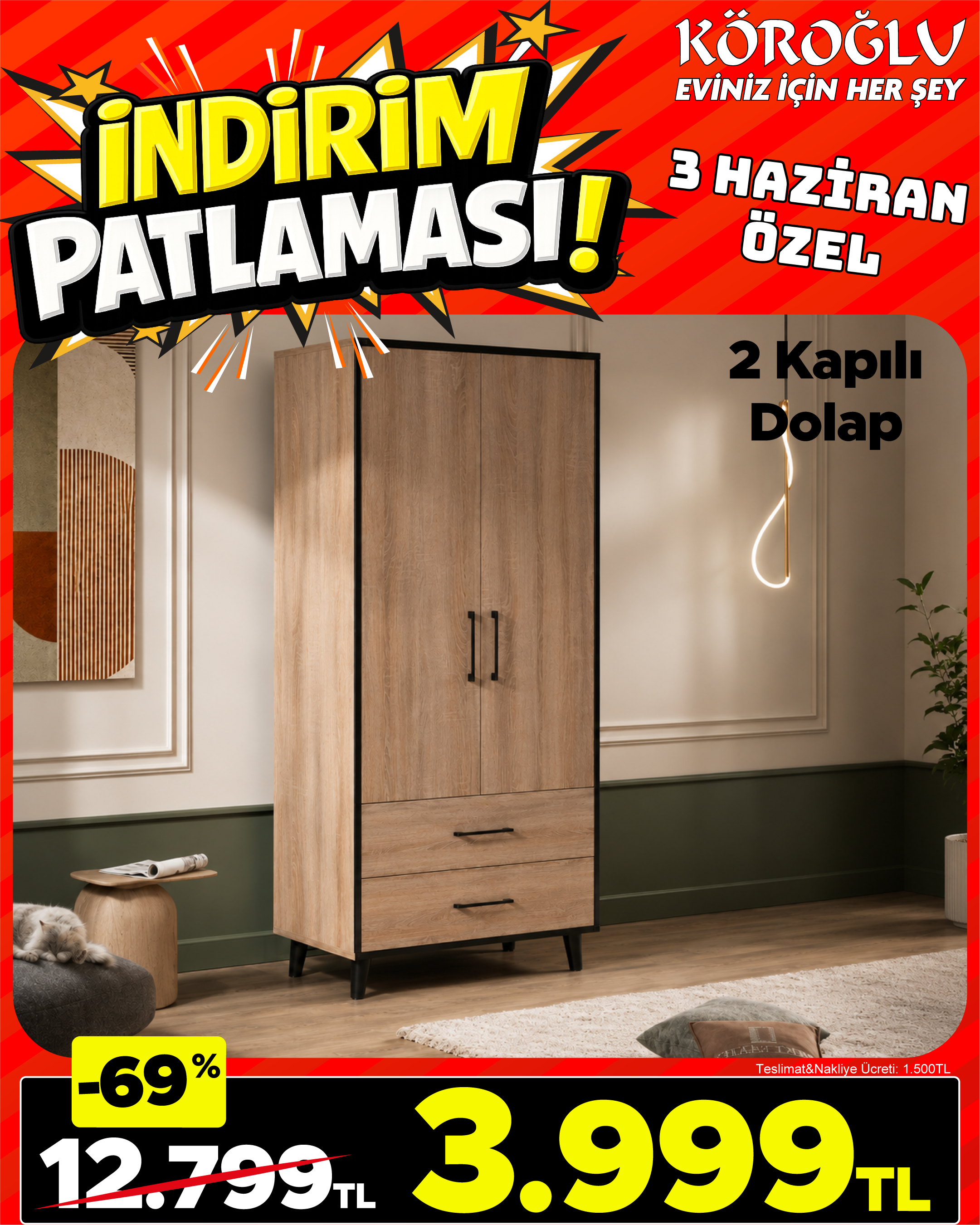 2 Kapılı Dolap Main image