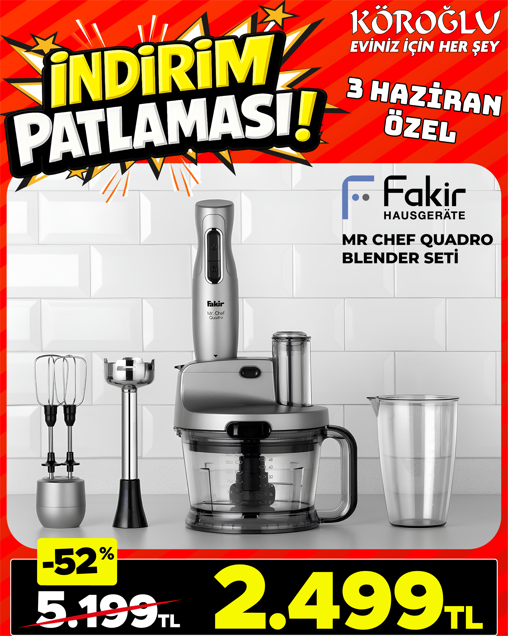 Fakir Blender Seti Main image