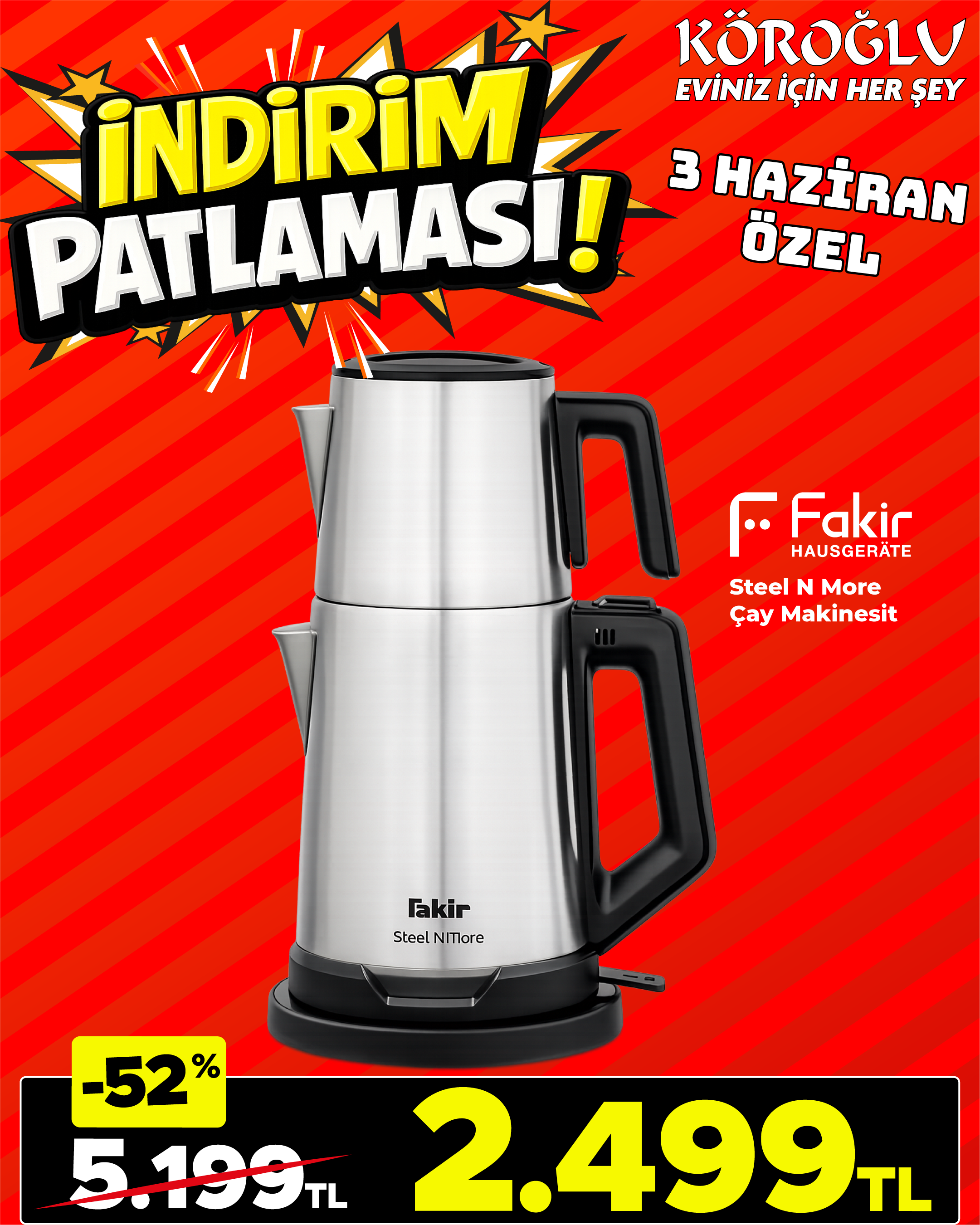 Fakir Çay Makinesi