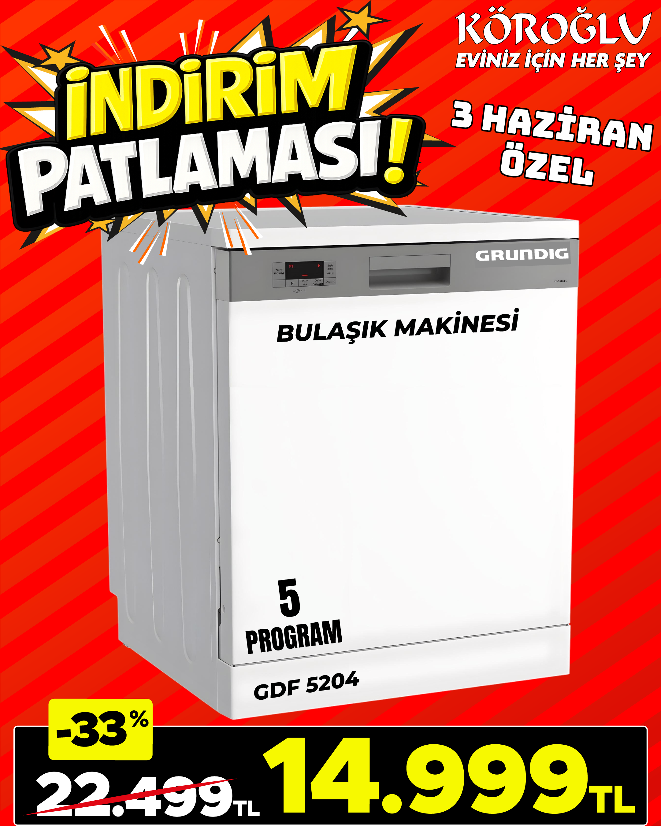 Grundig Bulaşık Makinesi Main image