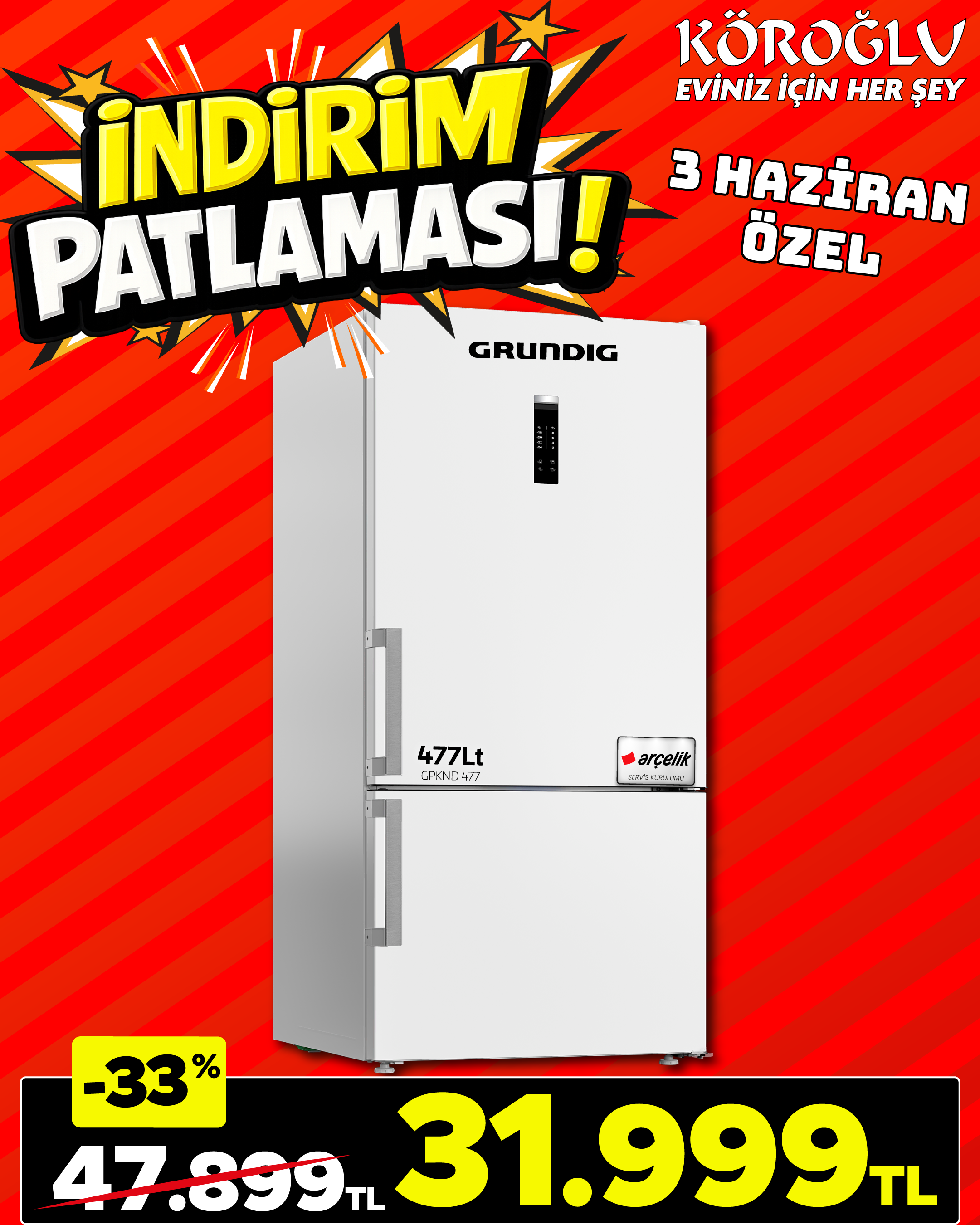 Grundig Buzdolabı
