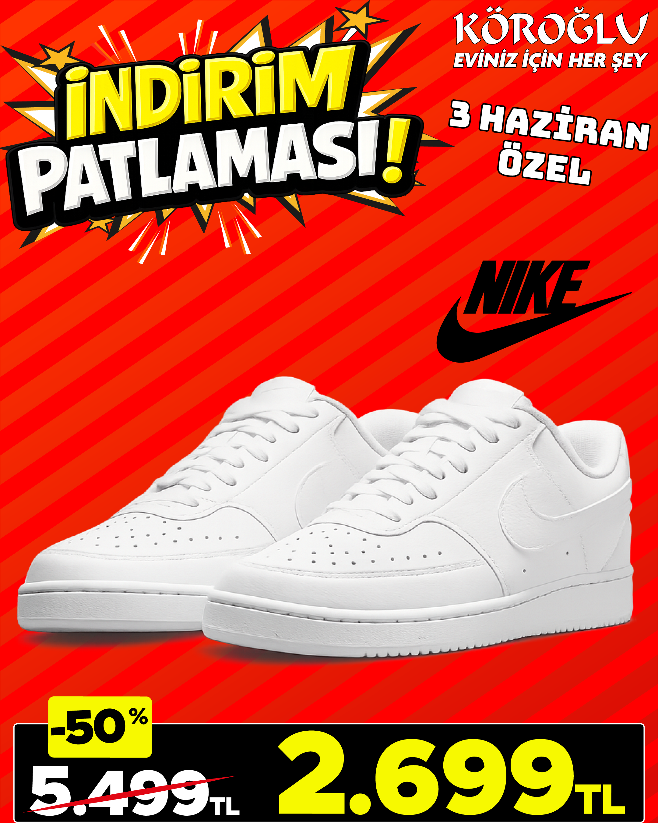 Nike Ayakkabı Beyaz Main image