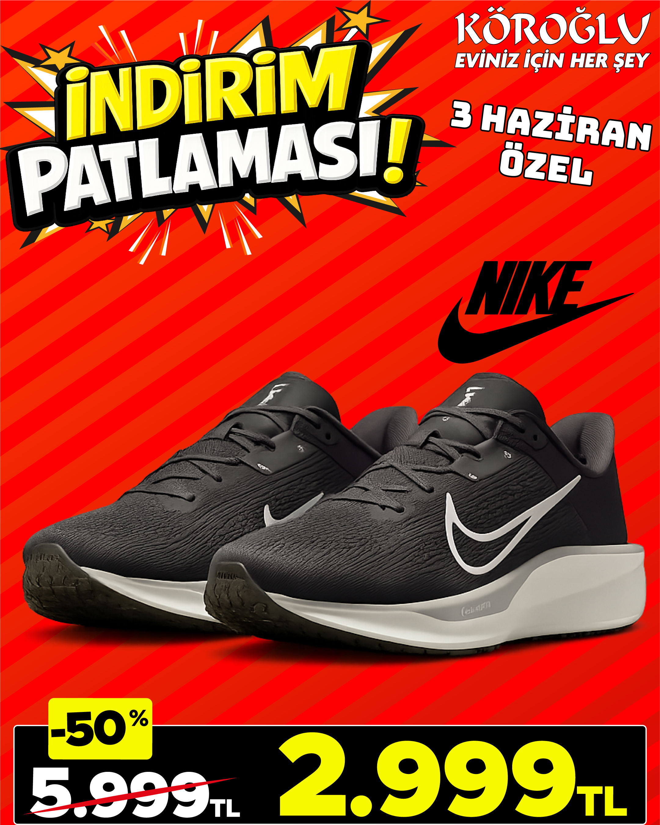 Nike Ayakkabı Siyah