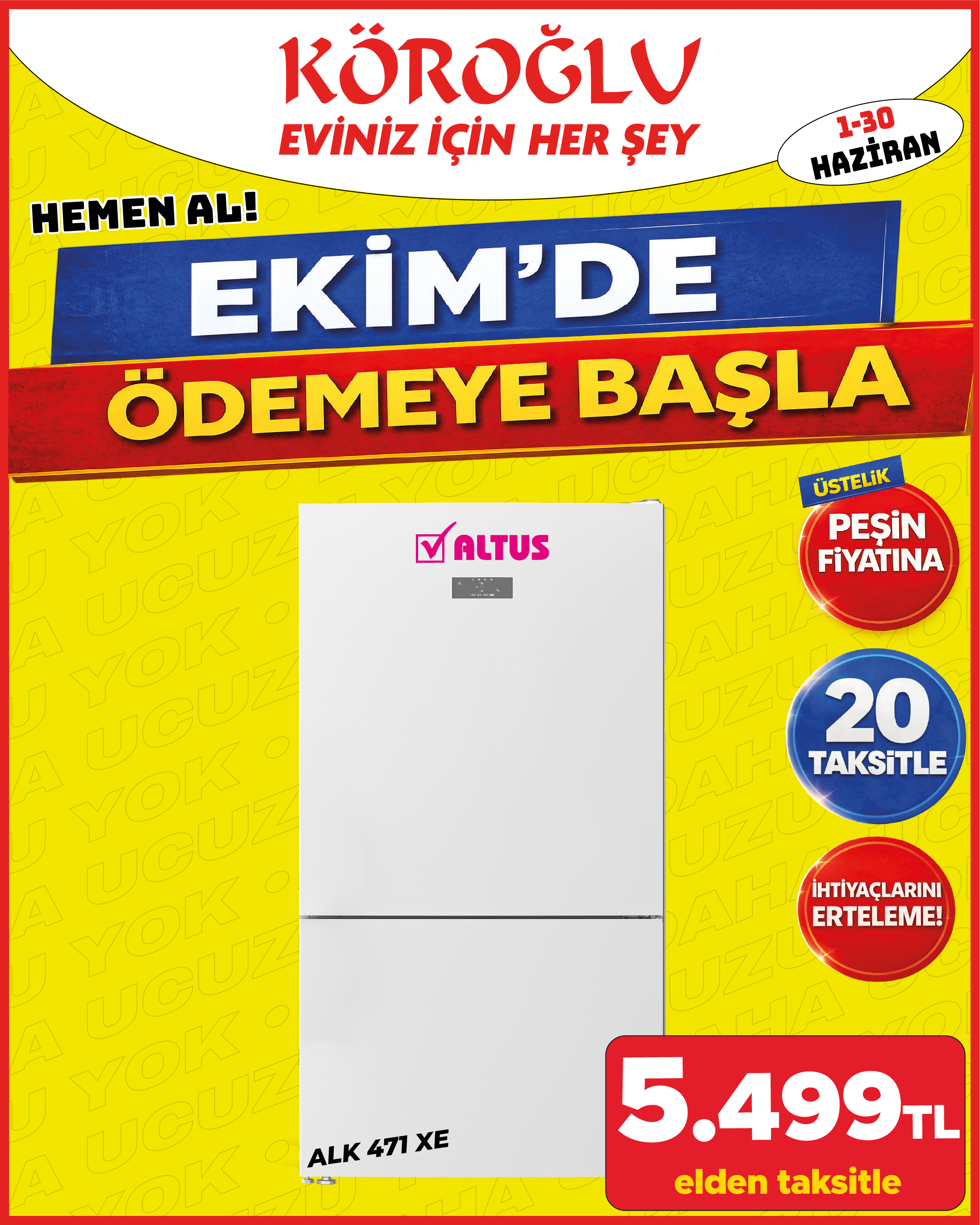 Altus ALK 471 Xe Buzdolabı