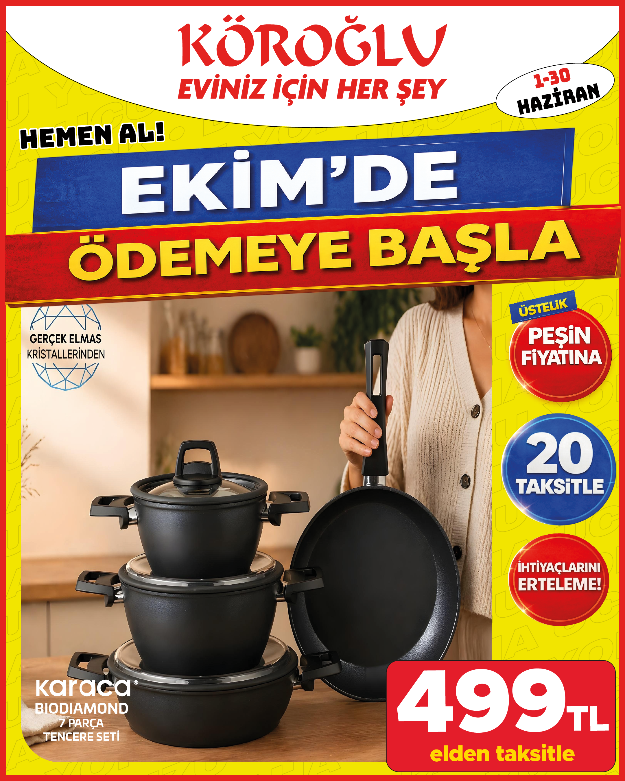 Emsan 17 Parça Çelik Çeyiz Seti