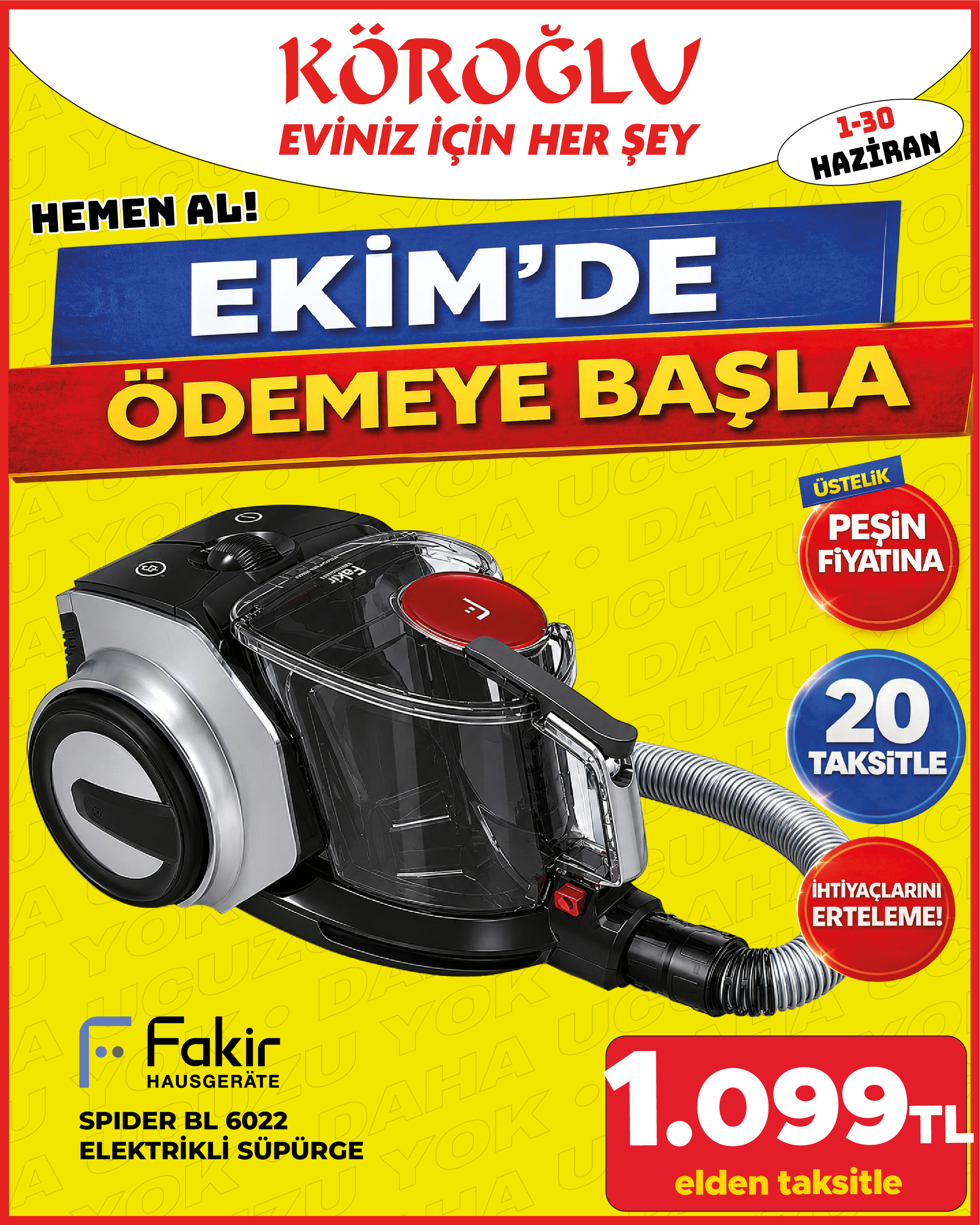 Fakir S9800 Deluxe Halı Yıkama Makinesi