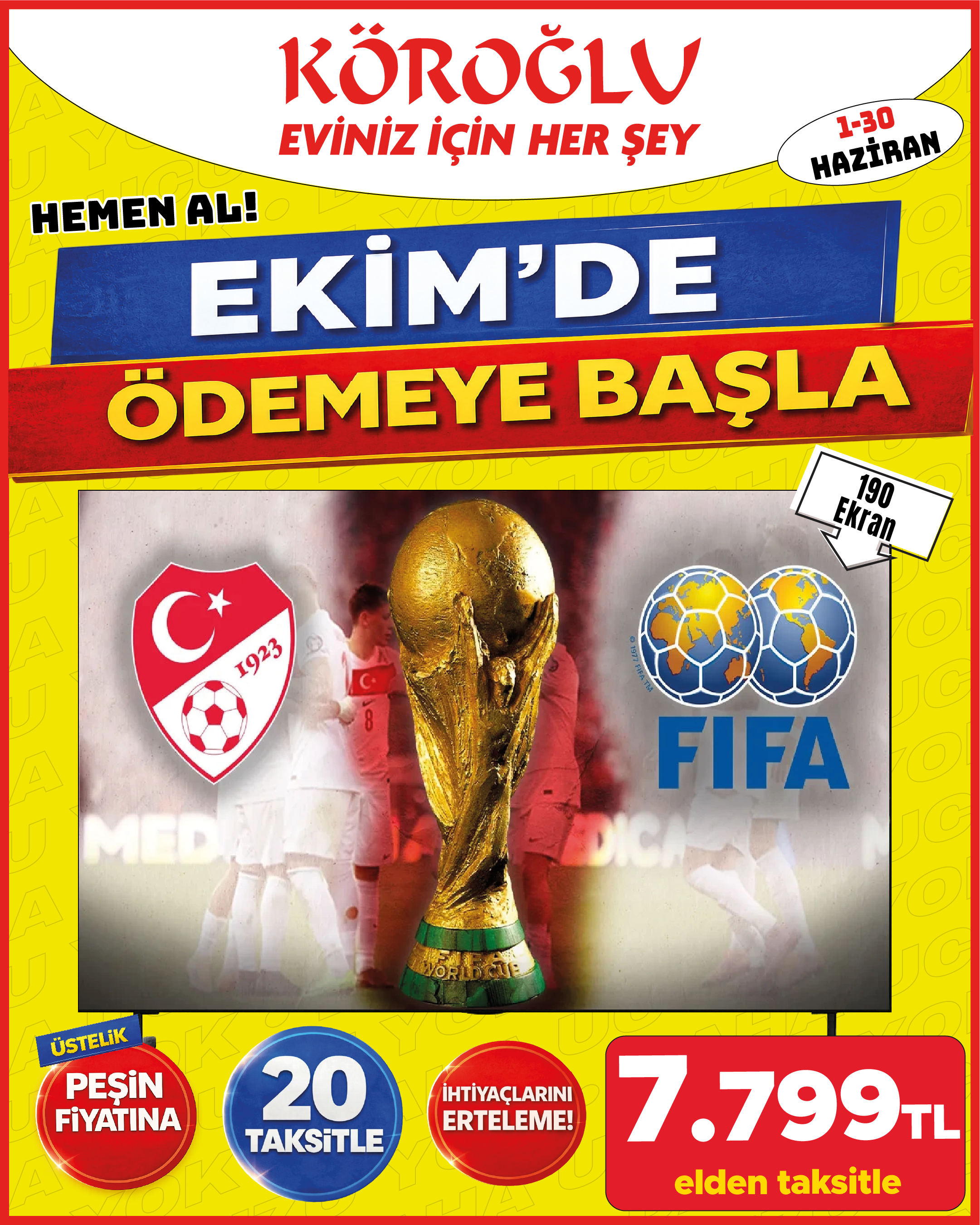 Fifa 190 Ekran TV Main image