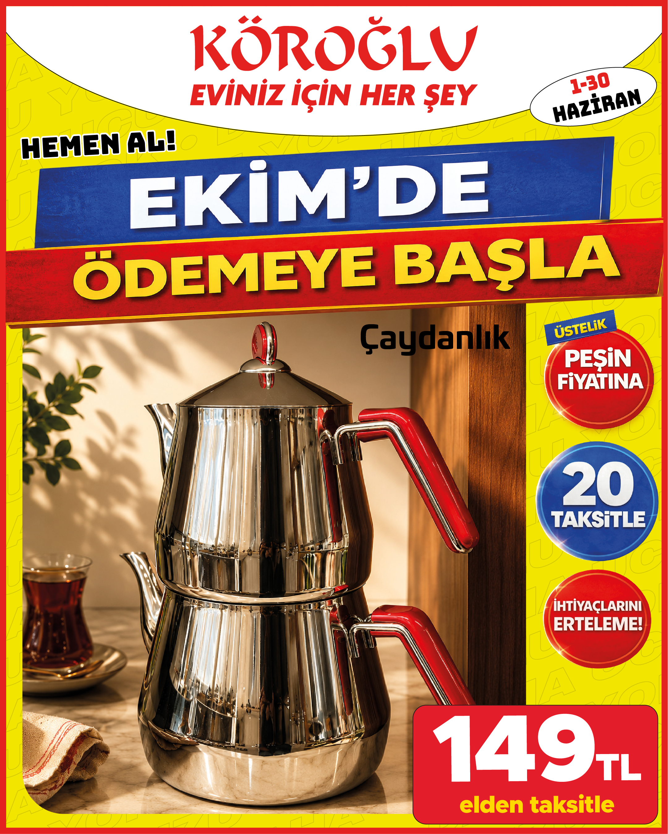 Karaca Powersteel 316 Pekin 8 Parça Çelik Tencere Seti Main image