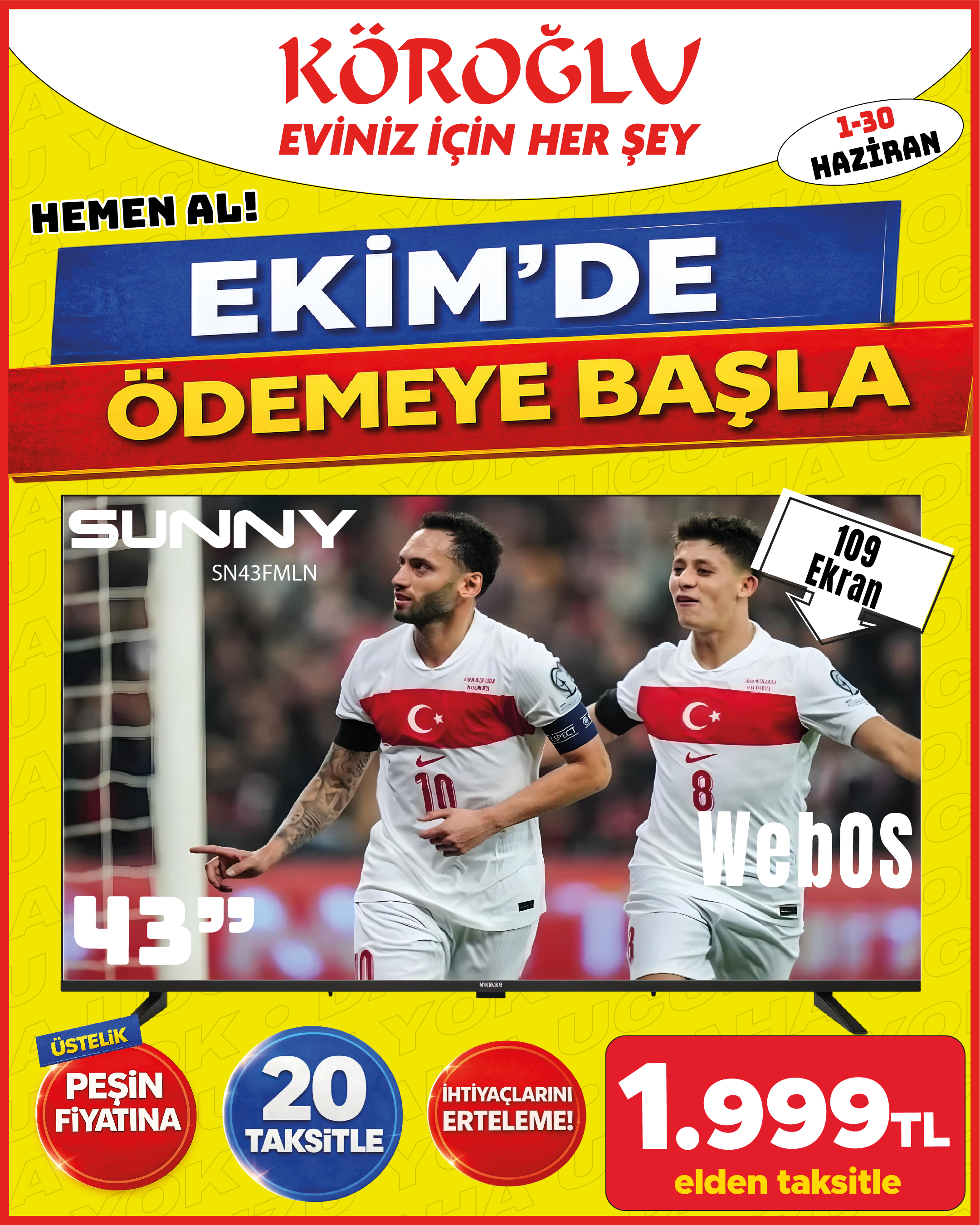 Sunny SN43FMLN 43 İnç webOS TV Main image