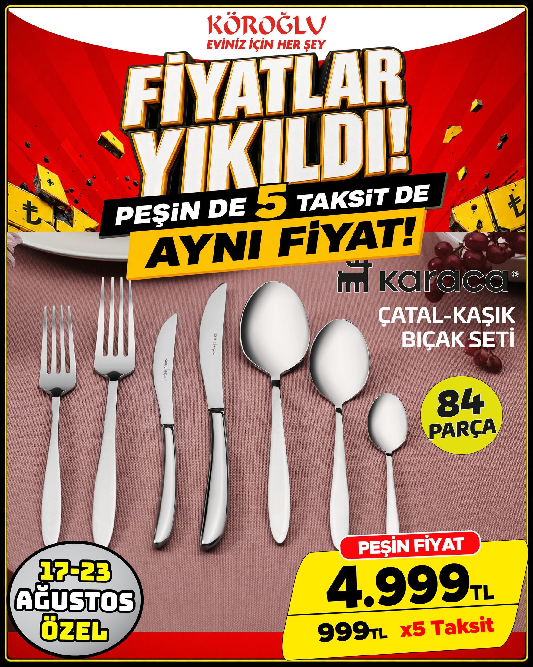 Emsan 2'li Tava Seti