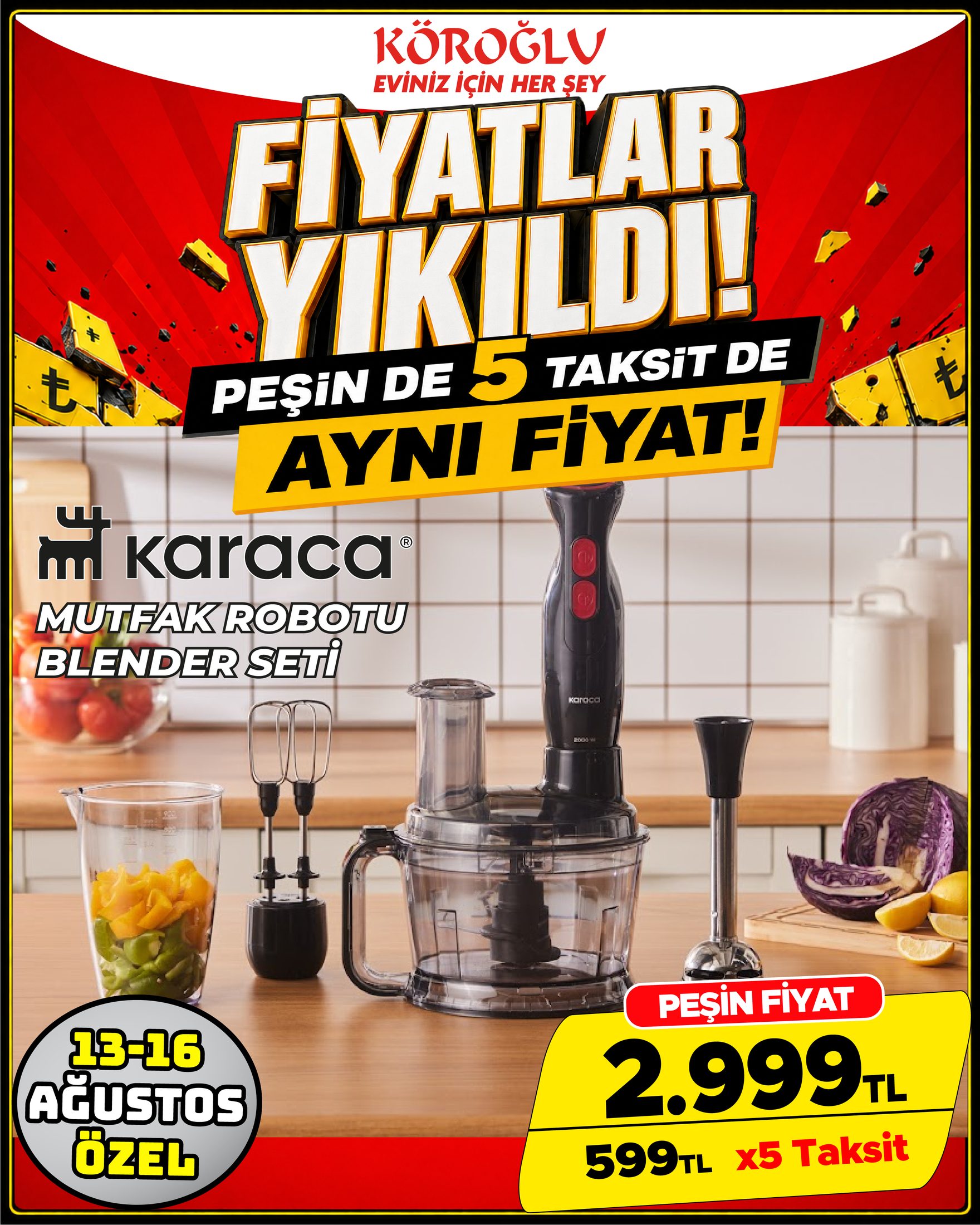 Karaca Mutfak Robotu Blender Seti Main image