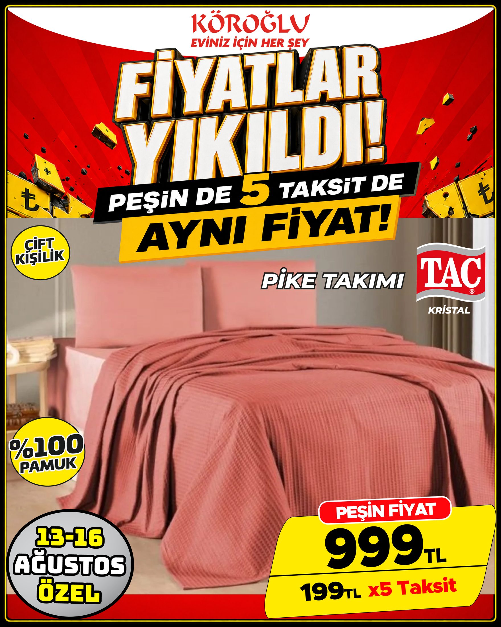 Taç Kristal Pike Takımı