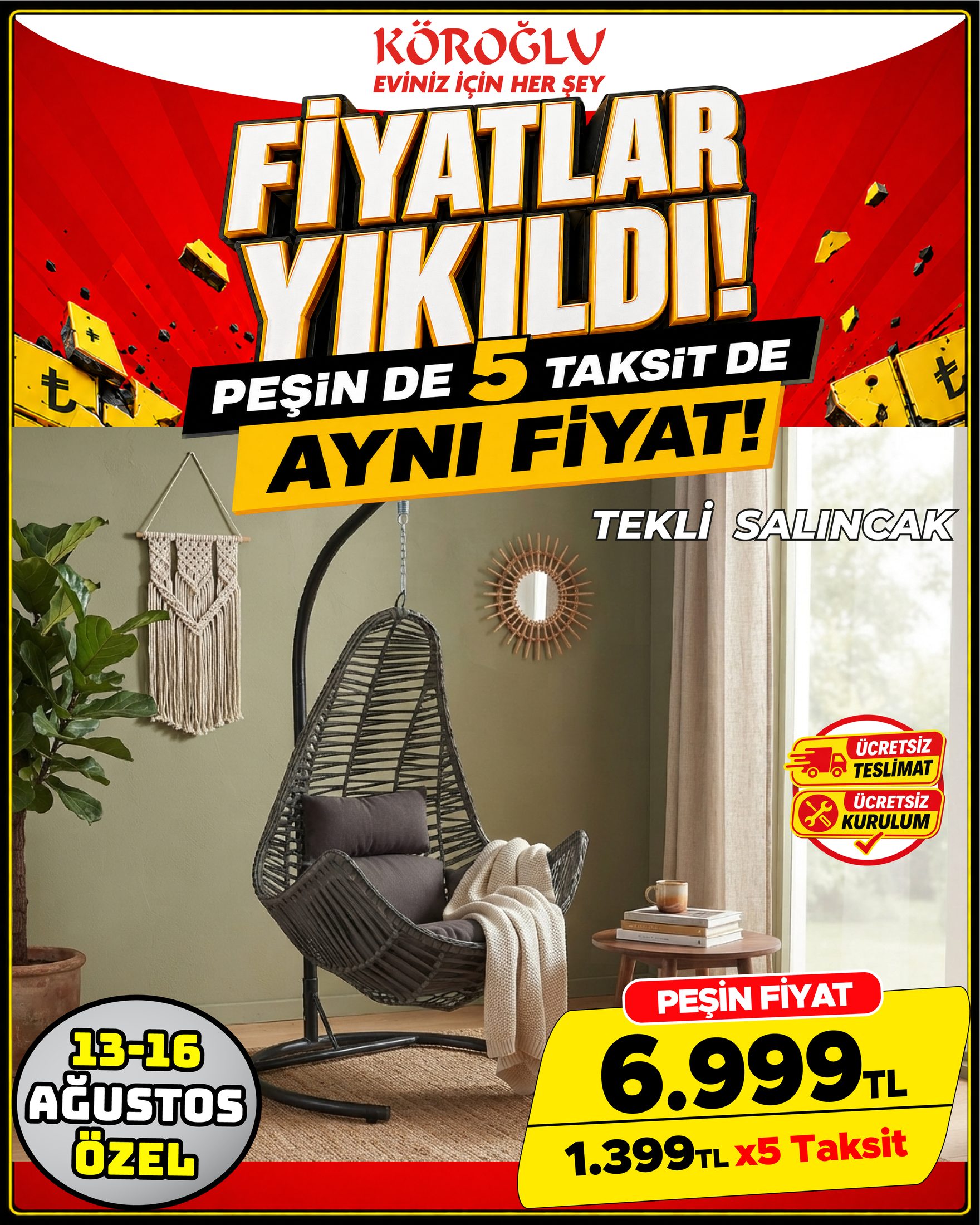 Tekli Salıncak