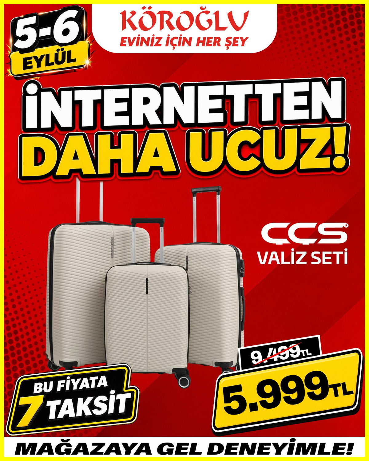 CCS Valiz Seti