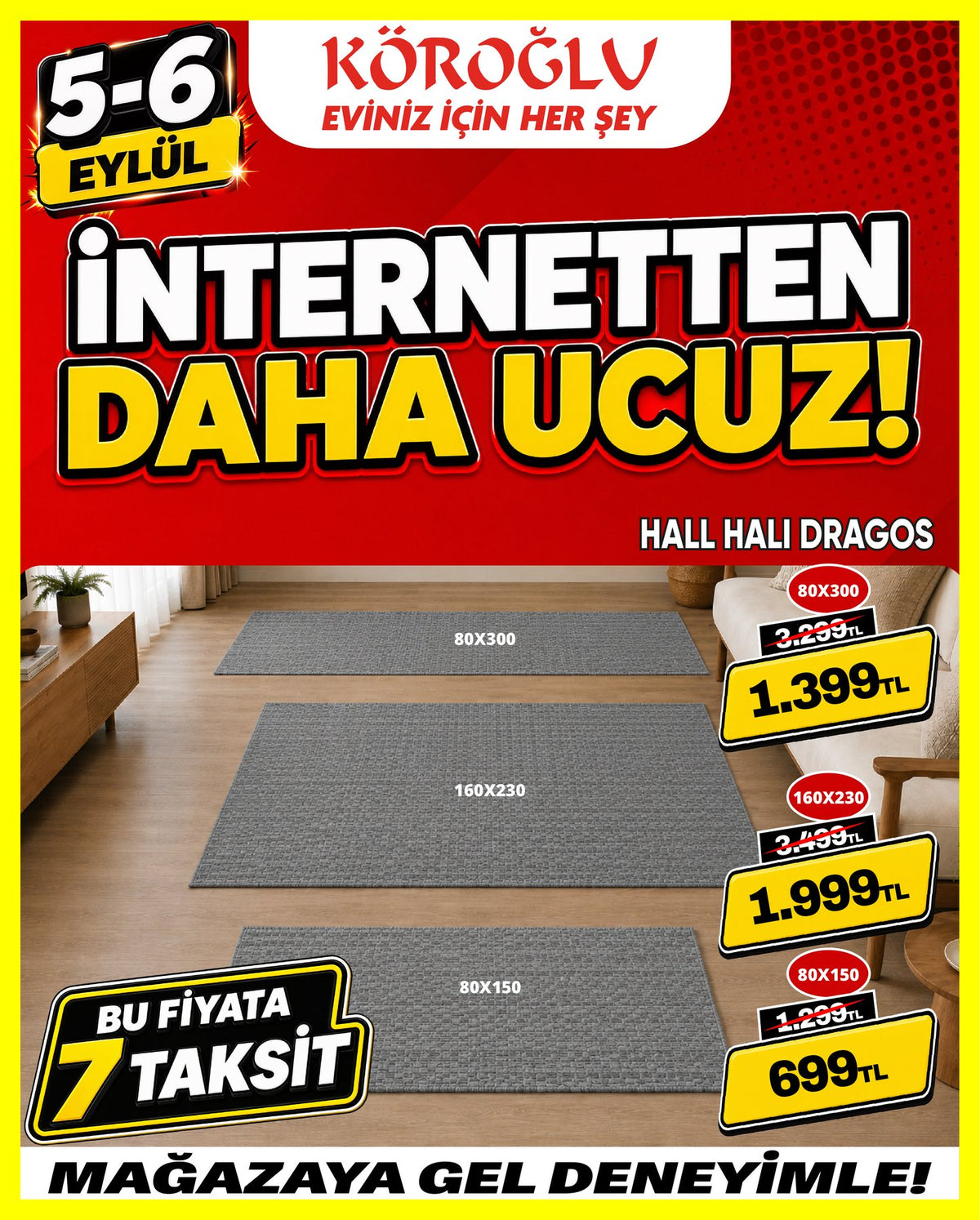 Hall Halı Dragos