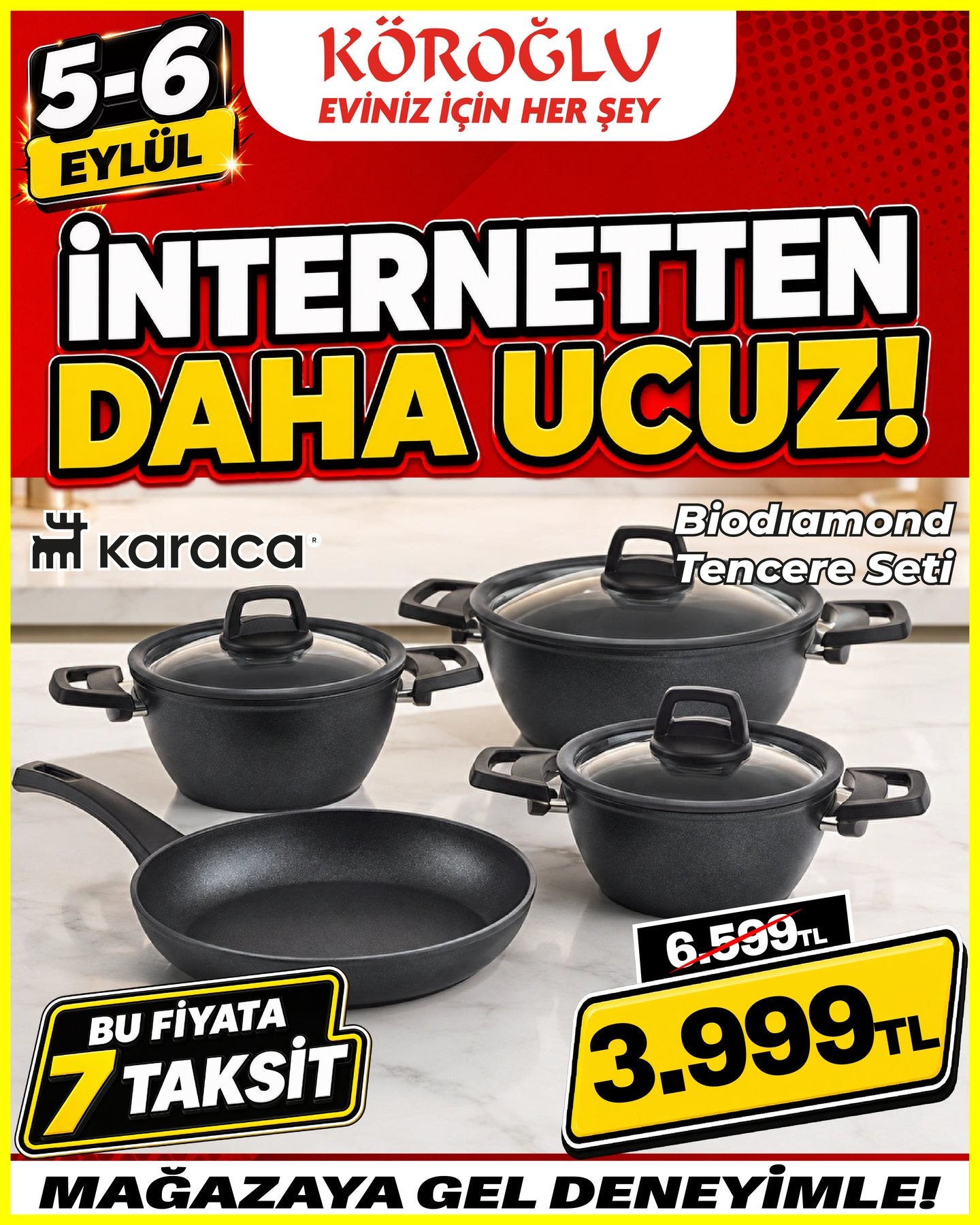 Karaca Biodiamond Tencere Seti