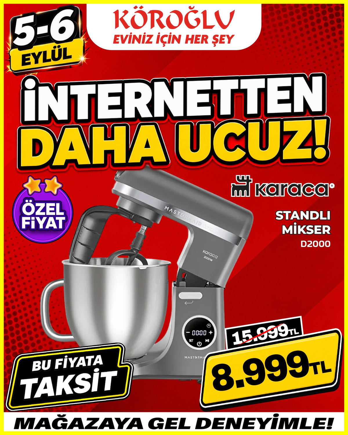 Karaca D2000 Standlı Mikser Main image