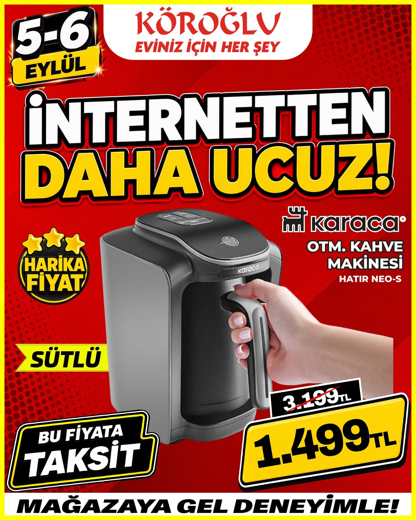 Karaca Hatır Neo 5 Otomatik Kahve Makinesi Main image