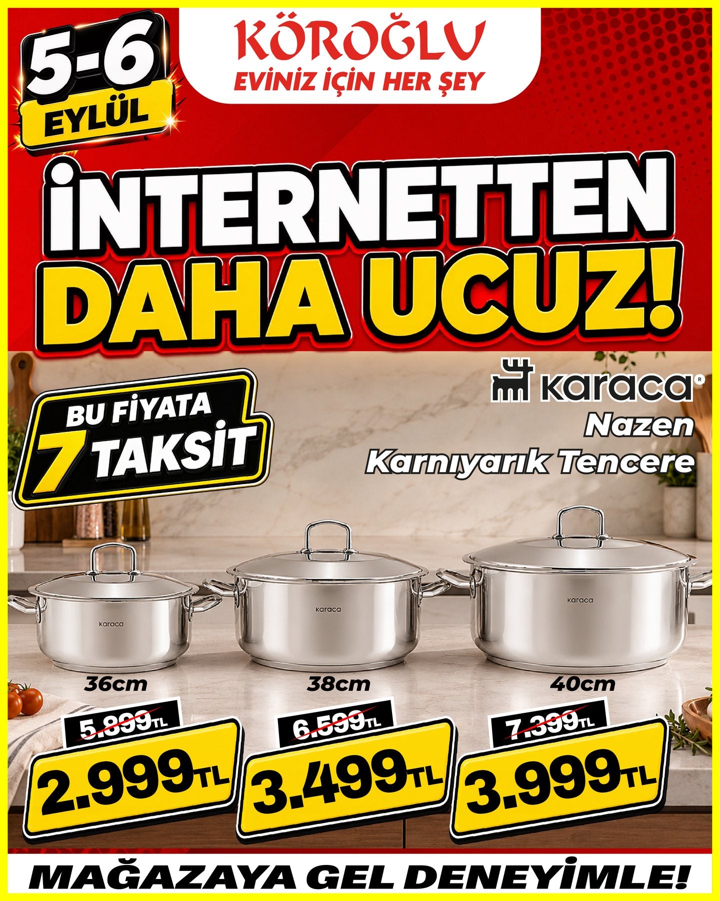 Karaca Karnıyarık Tencere Seti Main image