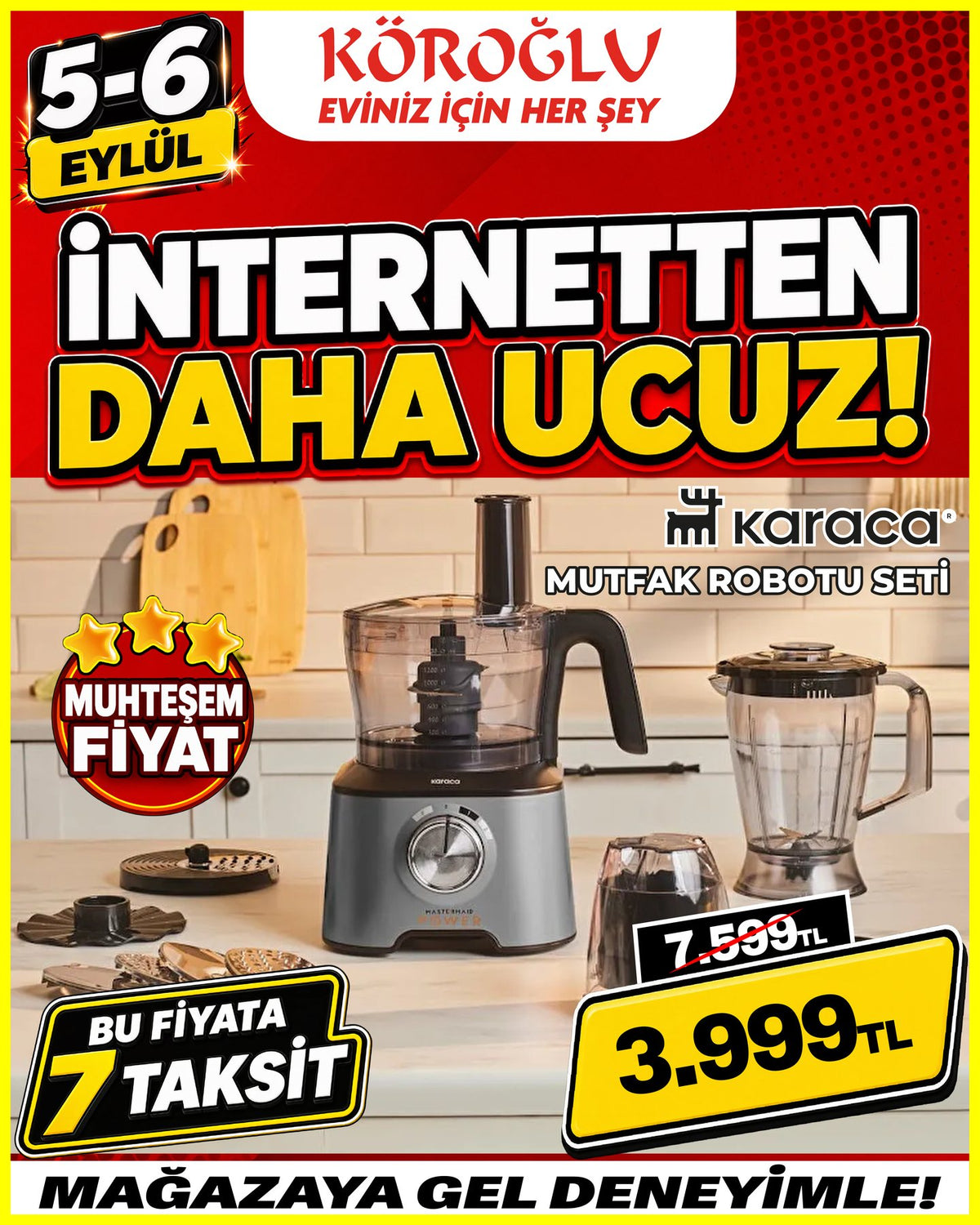 Karaca Mutfak Robotu Seti