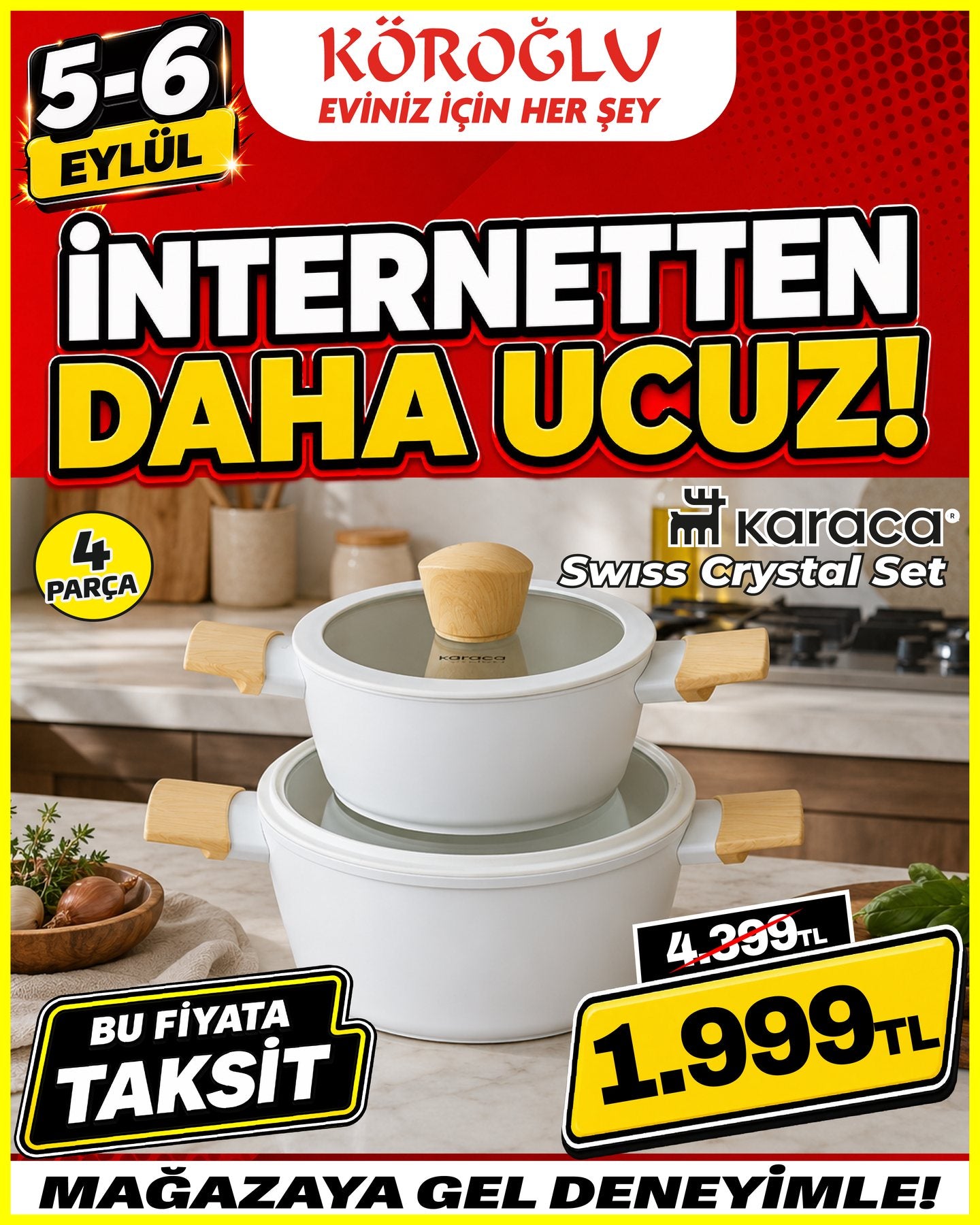 Karaca Swiss Crystal Seti 4 Parça Main image
