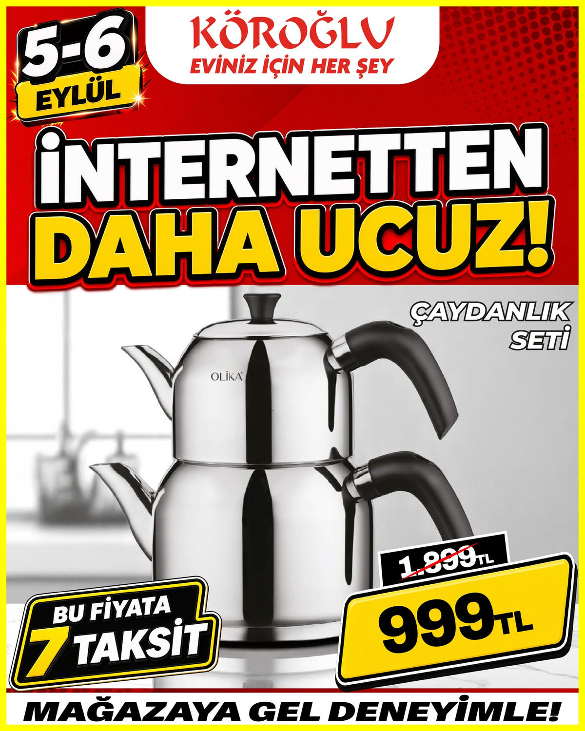Olika Çaydanlık Seti