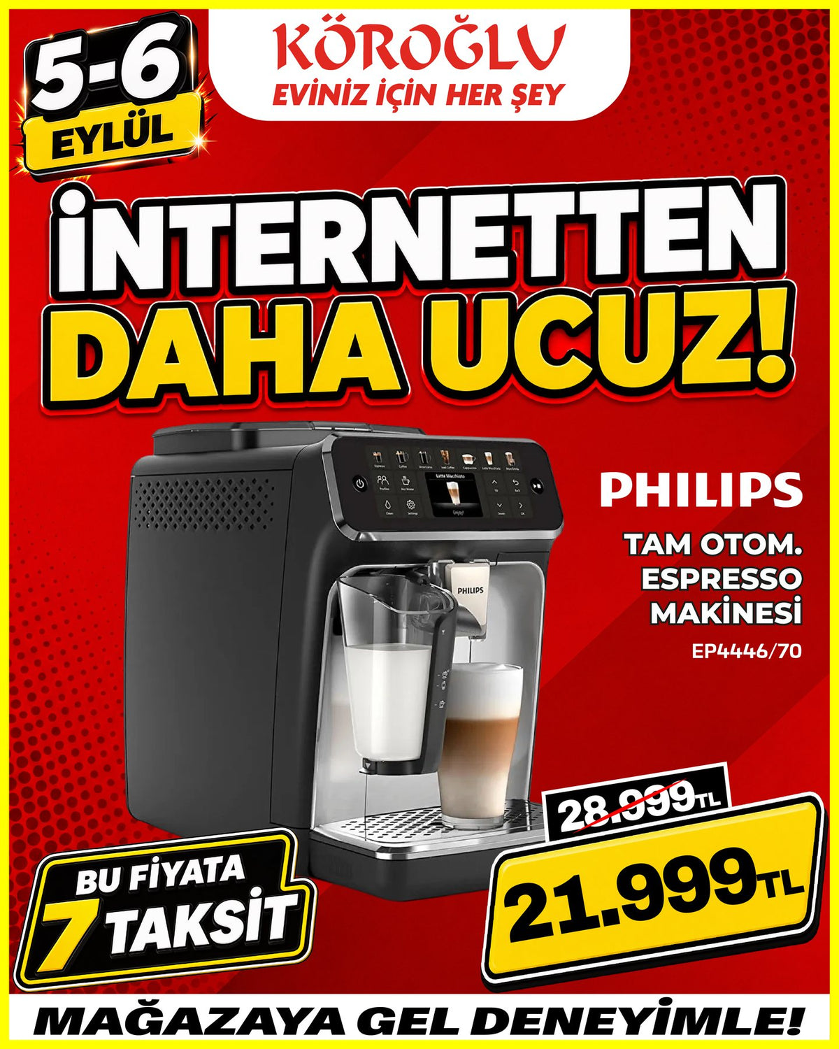 Philips EP5446/70 Tam Otomatik Espresso Makinesi Main image