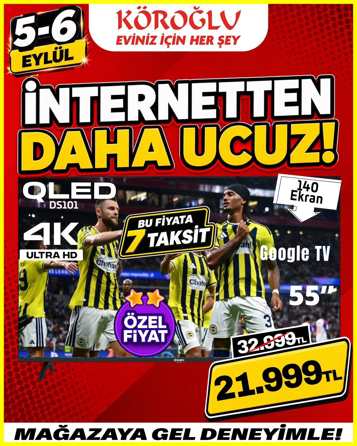 QLED DS10 55 İnç Google TV