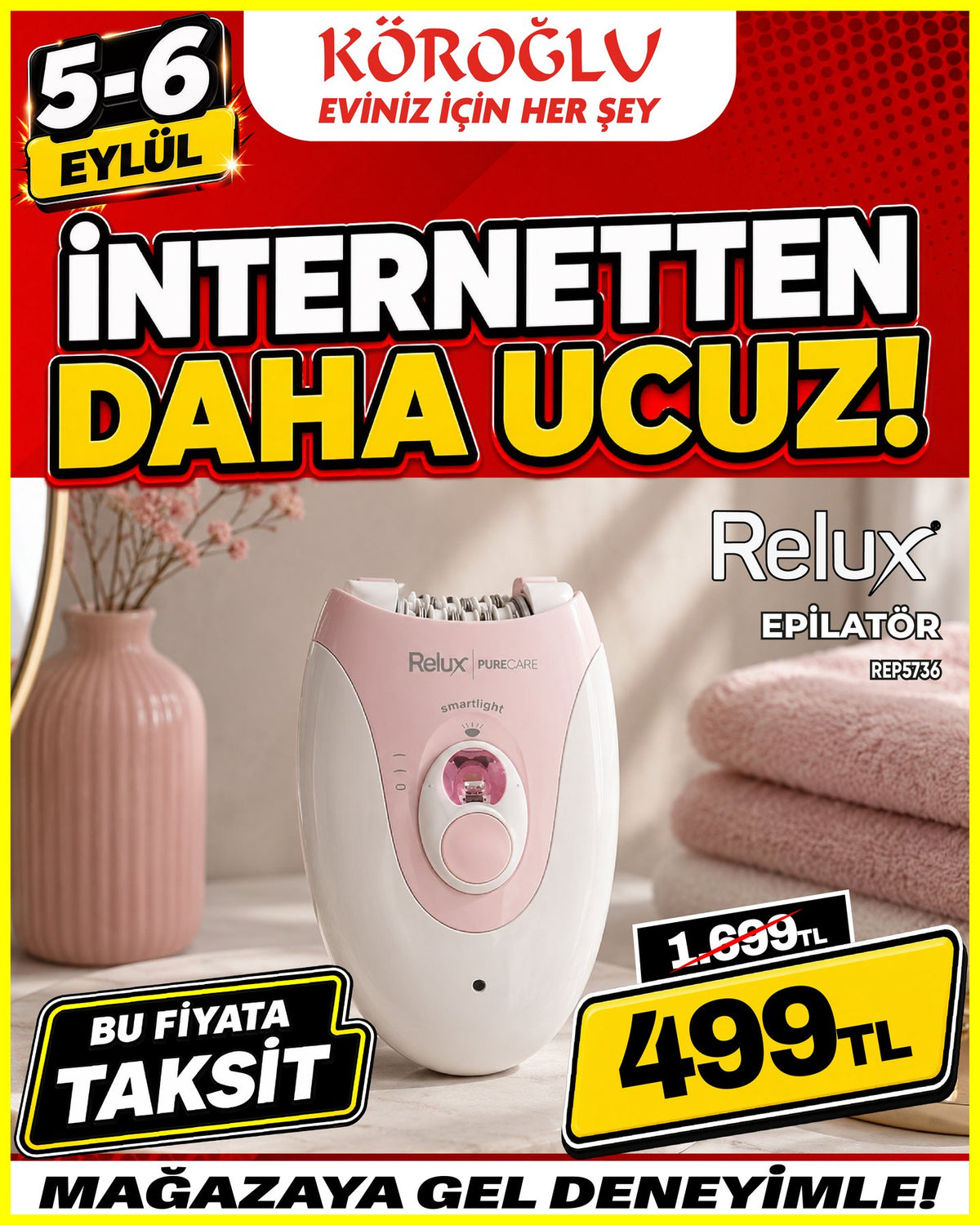 Relux Epilatör