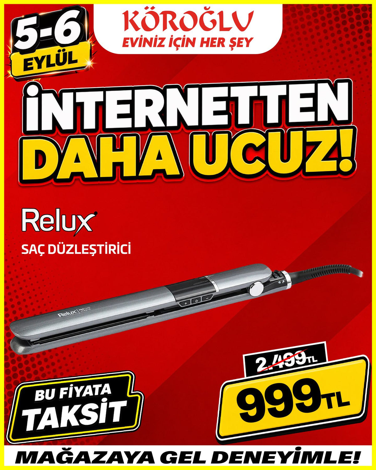 Relux Saç Düzleştirici Main image