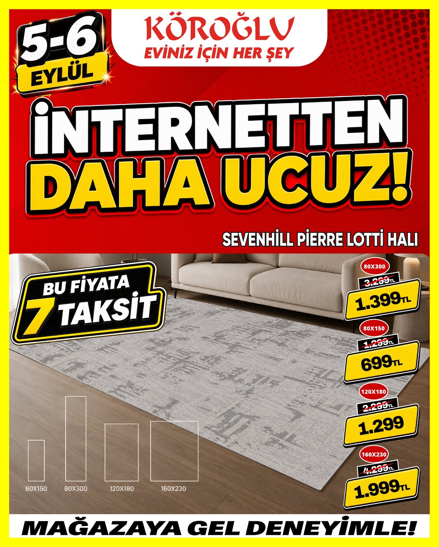 Sevenhill Pierre Lotti Halı
