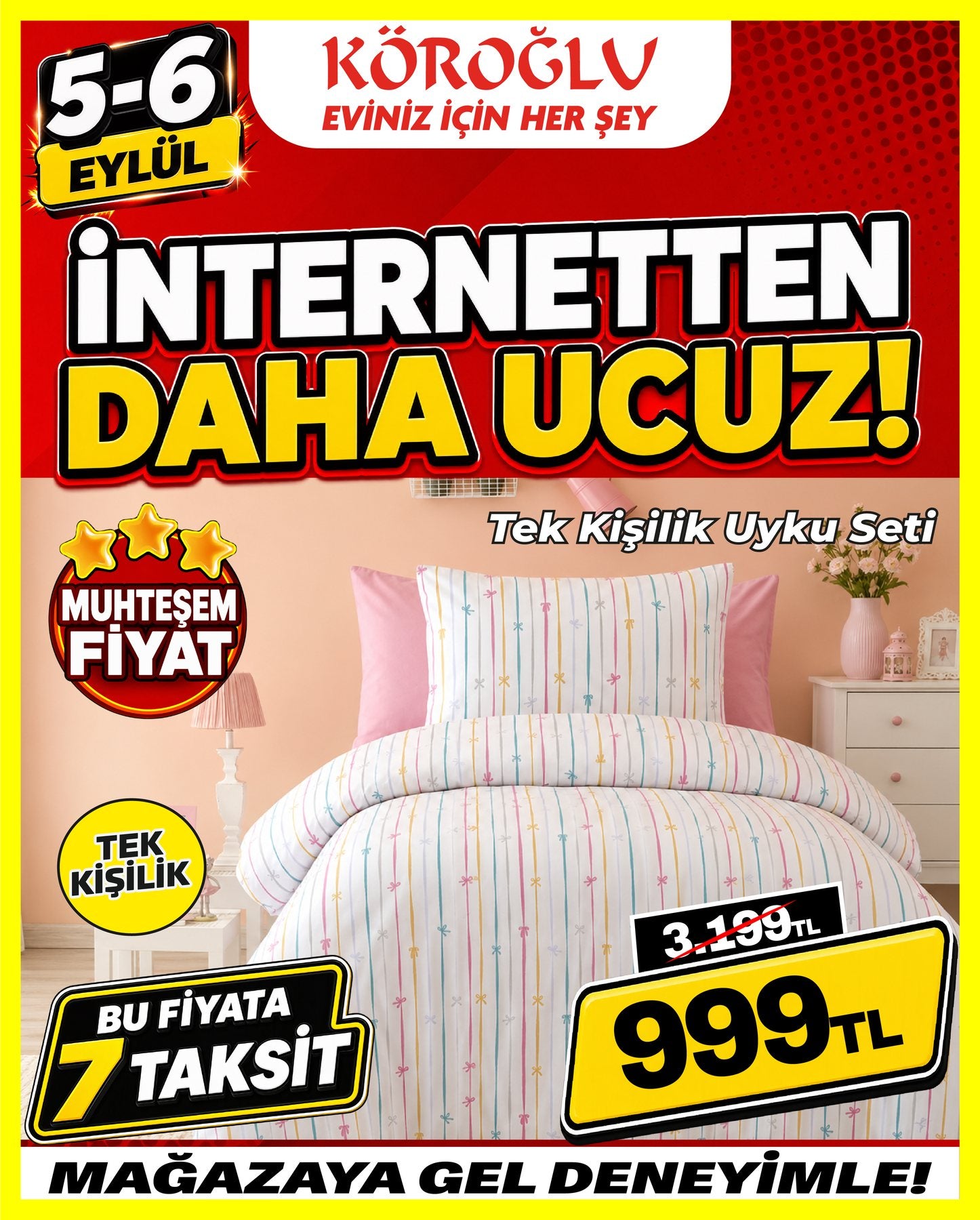 Taç Kristal Uyku Seti Tek Kişilik Main image