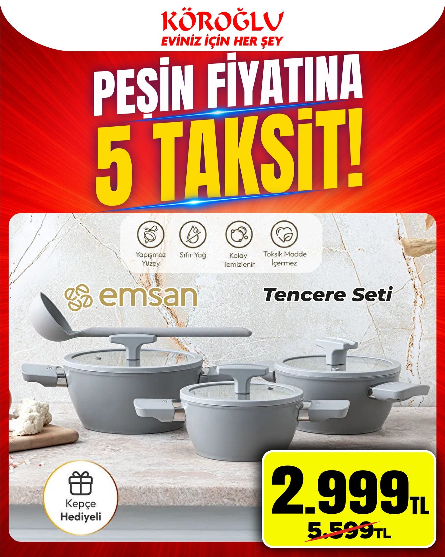Emsan Tencere Seti Main image
