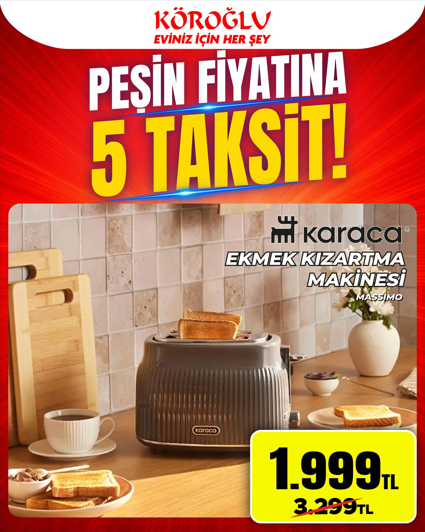 Karaca Ekmek Kızartma Makinesi Main image