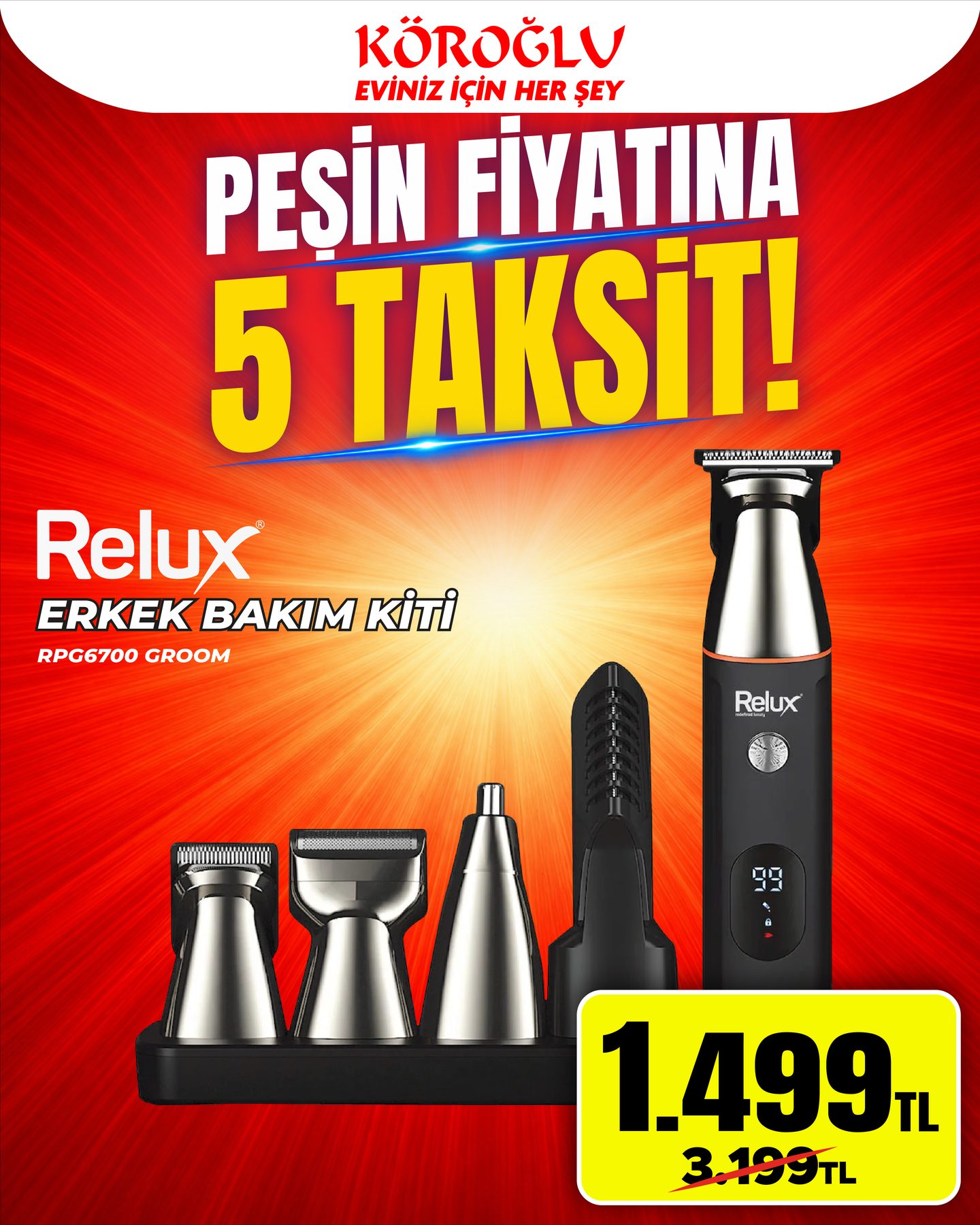 Relux Erkek Bakım Kiti Main image