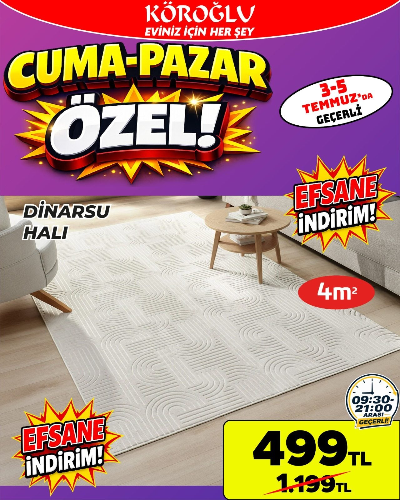 Dinarsu Halı Main image