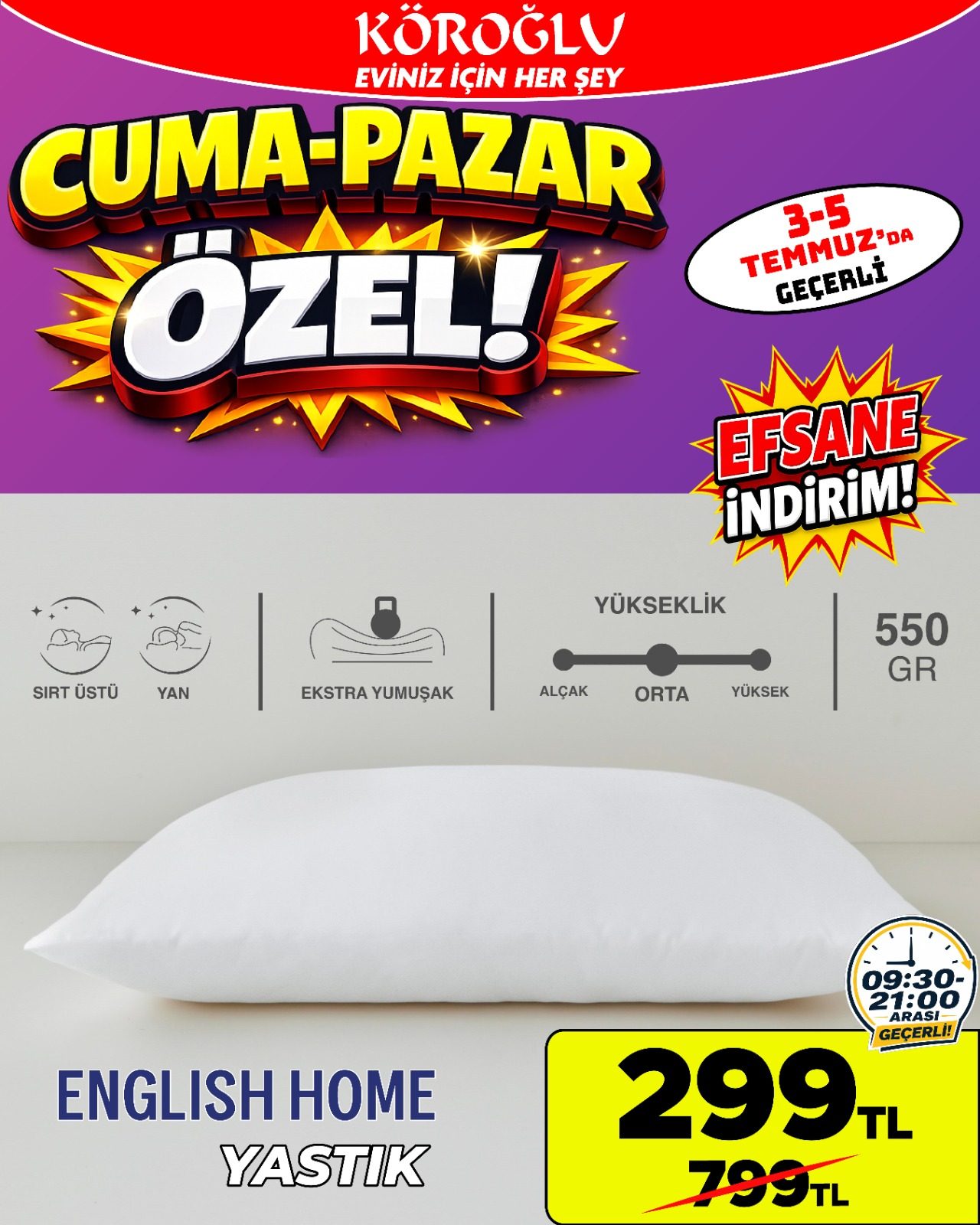 English Home Yastık