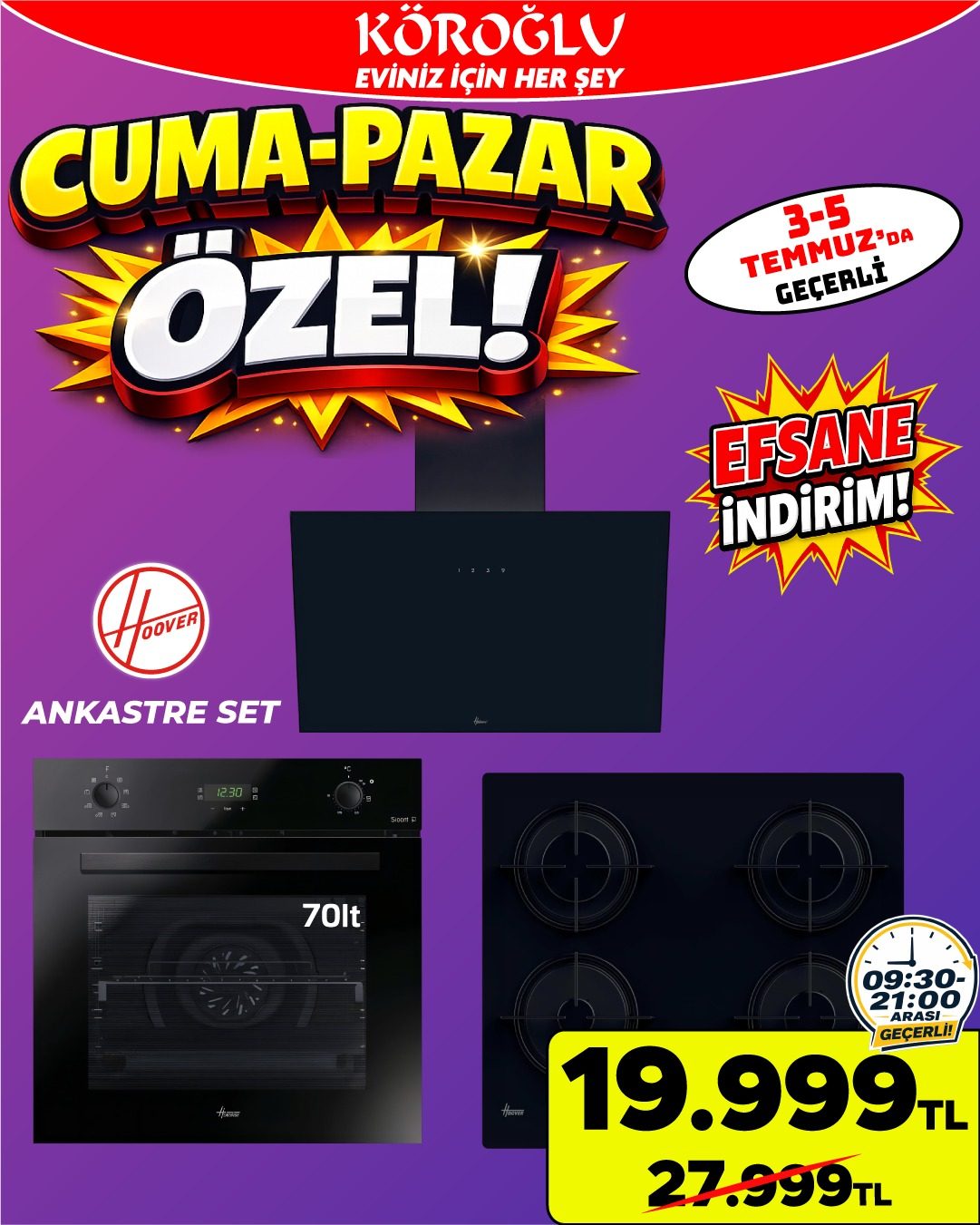 Hoover Ankastre Set Main image
