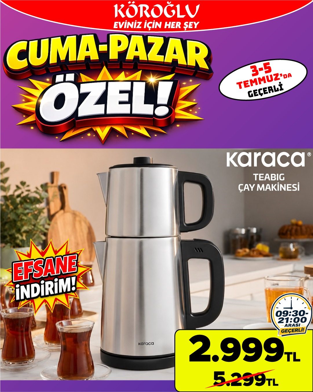 Karaca Teabig Çay Makinesi Main image