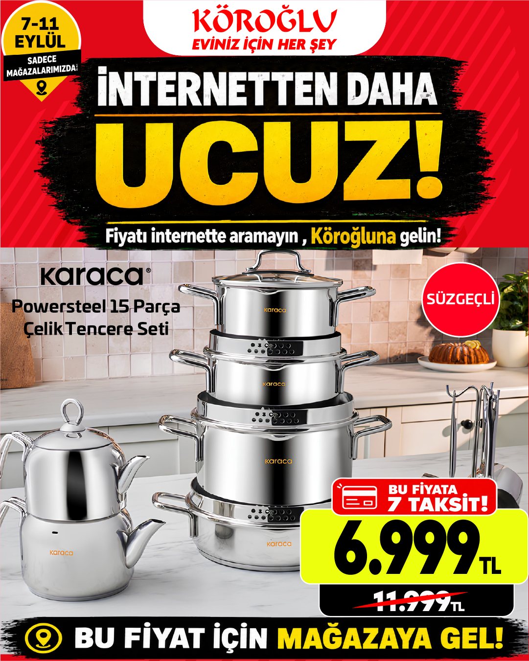 Emsan Fast Cooker Düdüklü Tencere