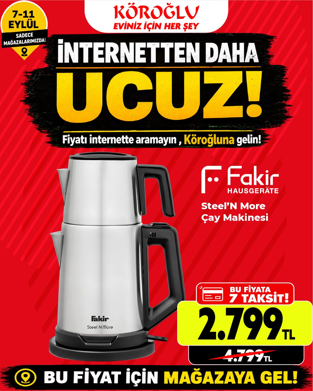 Fakir Robot Süpürge Main image