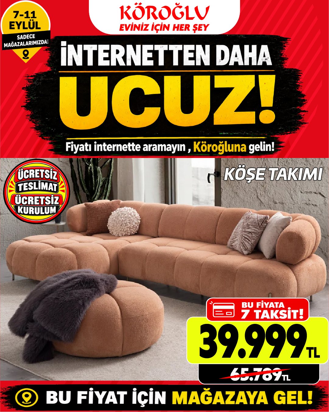 Köşe Takımı Model 1