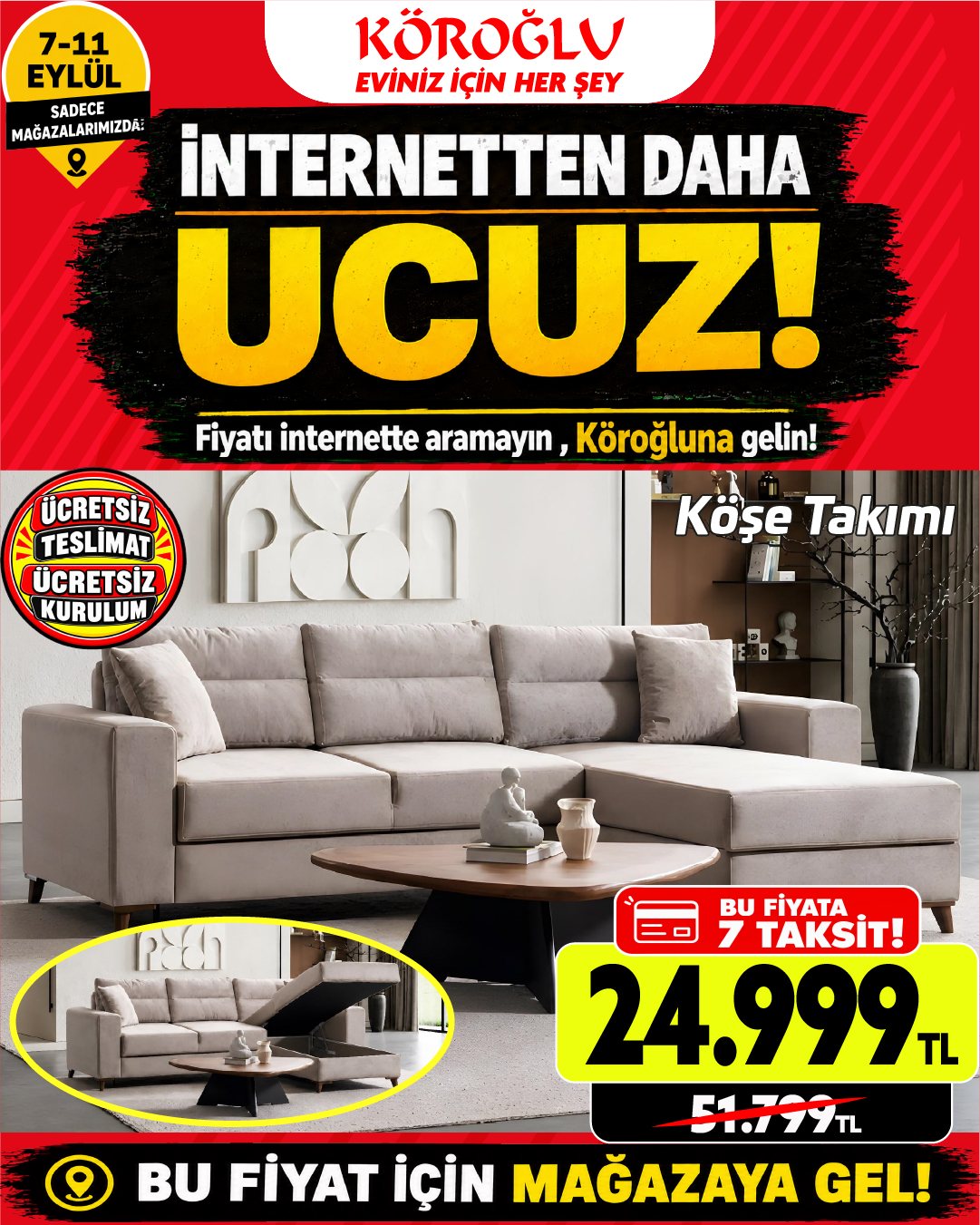 Köşe Takımı Model 2
