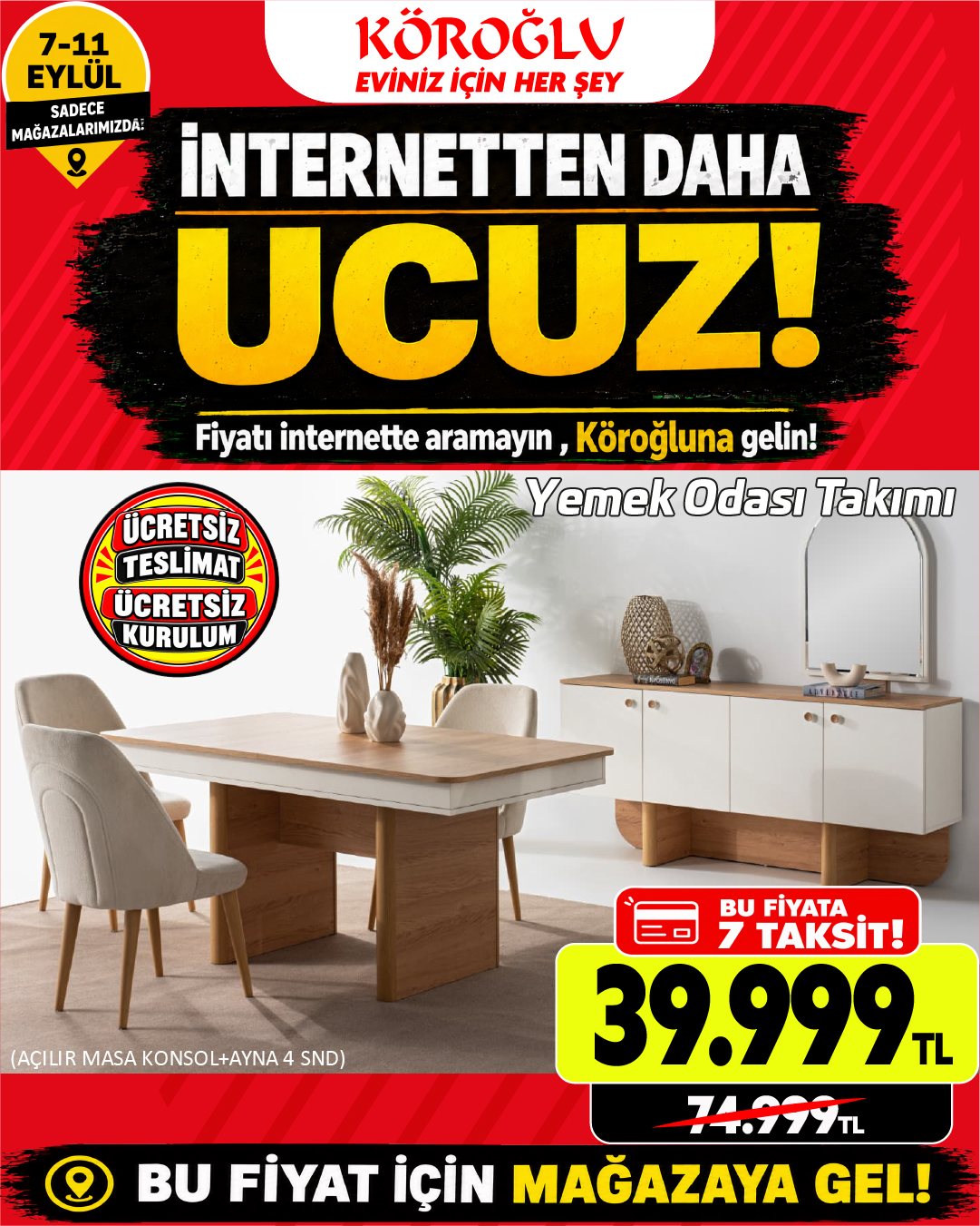 Yemek Odası Takımı