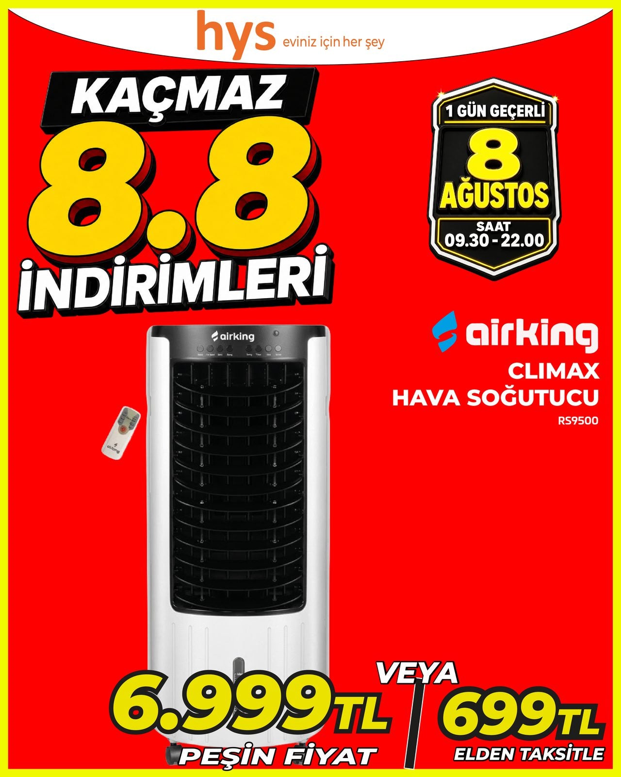 Airking Climax Hava Soğutucu