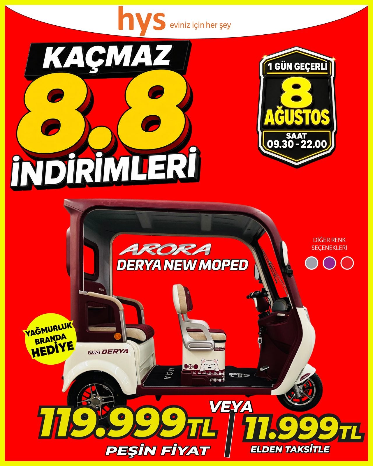 Arora Derya New Moped Main image